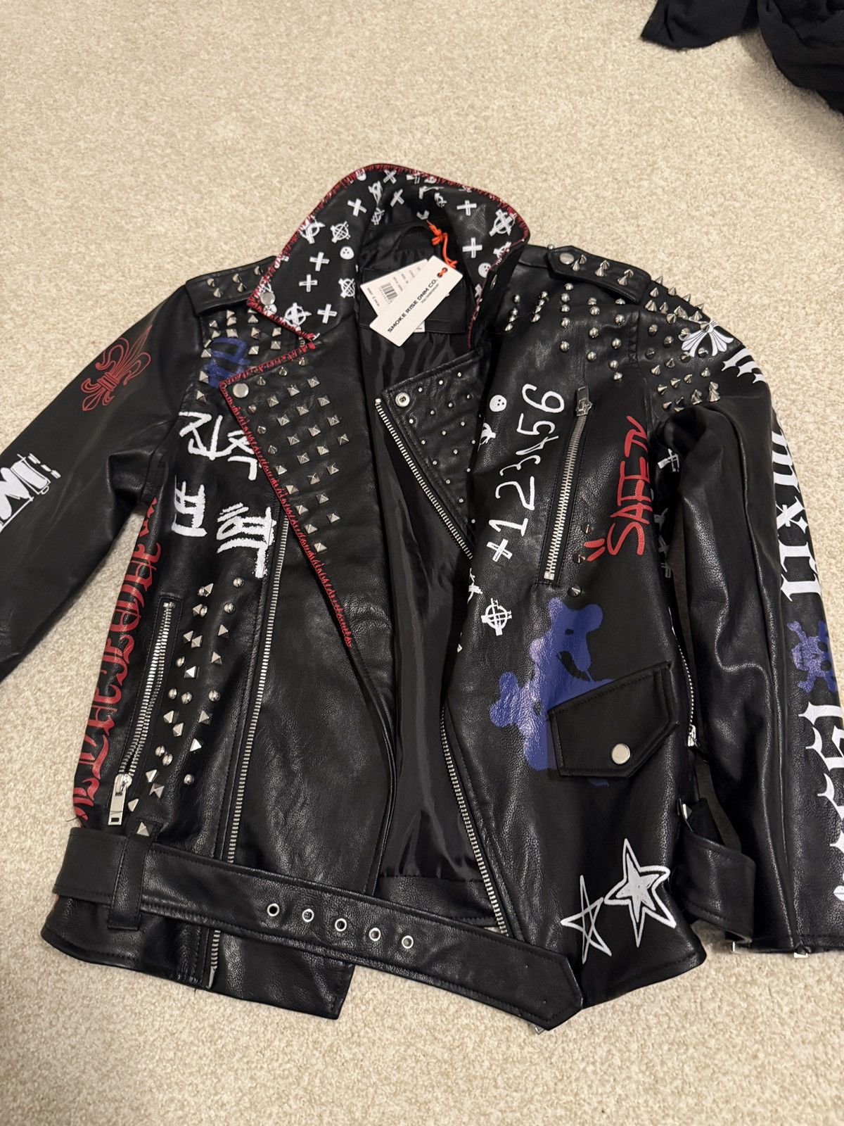 Smoke Rise Smoke Rise Dnm Co. Leather Jacket Size US M / EU 48-50 / 2 - 1 Thumbnail