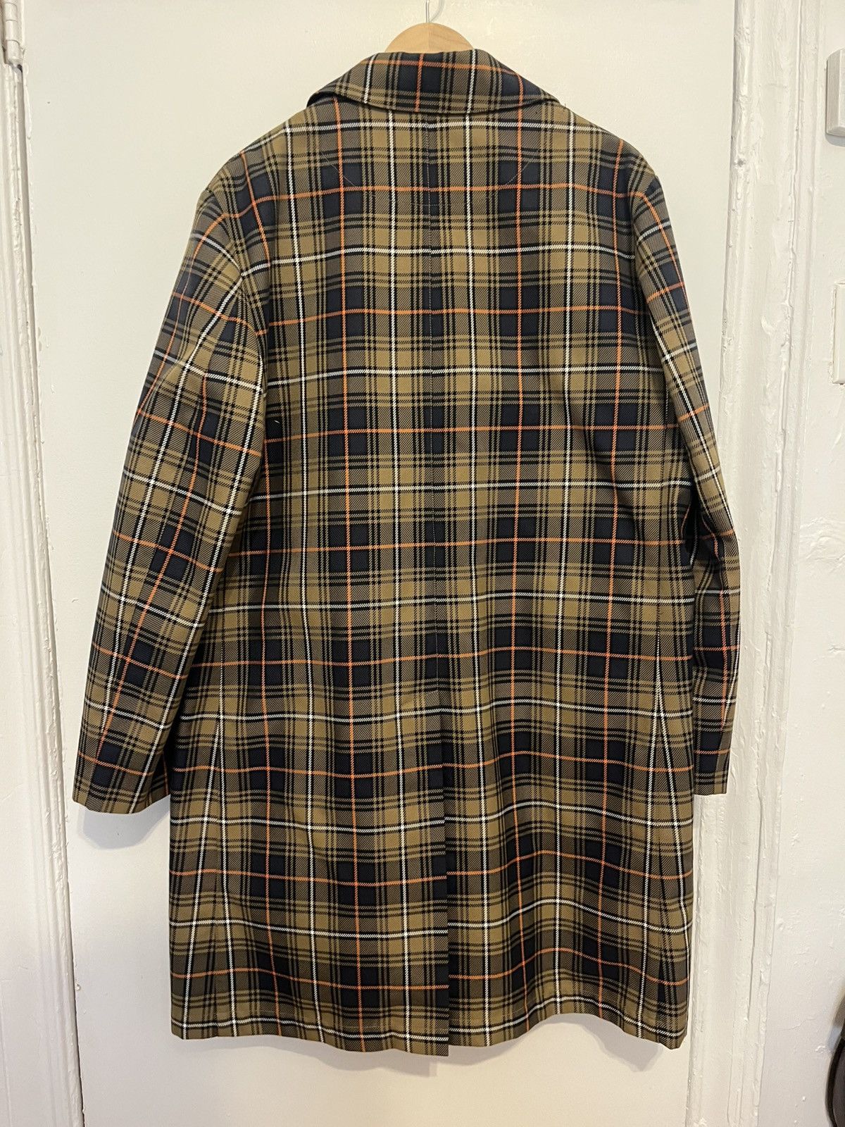 Mr P. Poly/Cotton Plaid trench coat Size US M / EU 48-50 / 2 - 3 Thumbnail