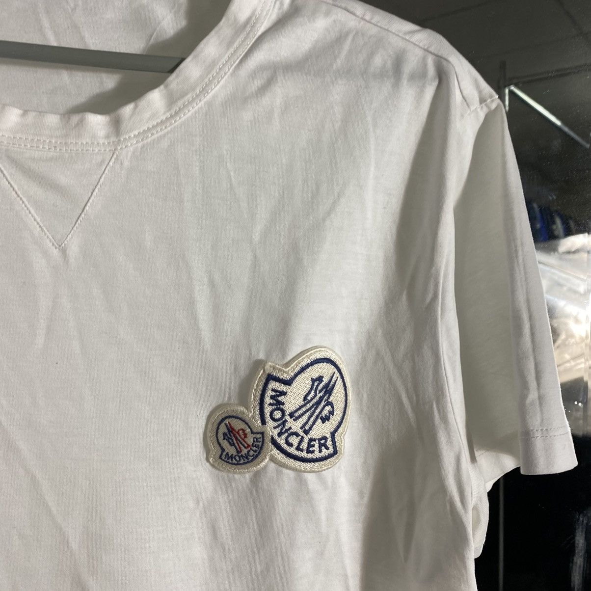Moncler Moncler T-Shirt Double Logo Size US M / EU 48-50 / 2 - 3 Thumbnail