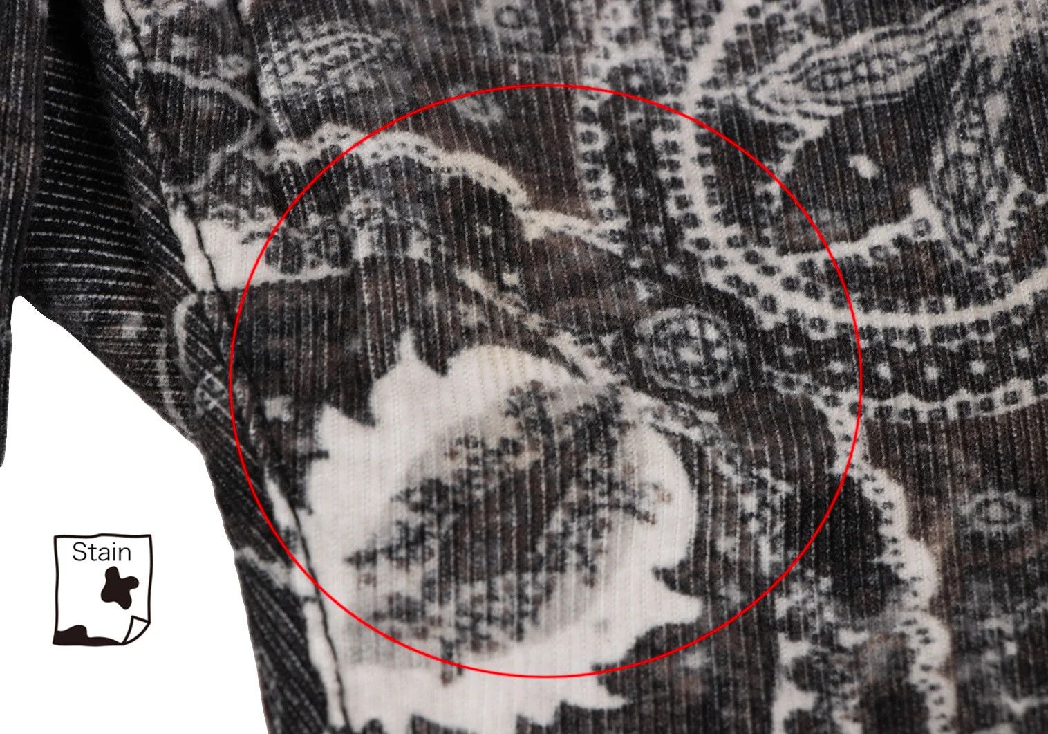 Jean Paul Gaultier Corduroy Flared Pants in Black and Off-White Size US 32 / EU 48 - 4 Thumbnail