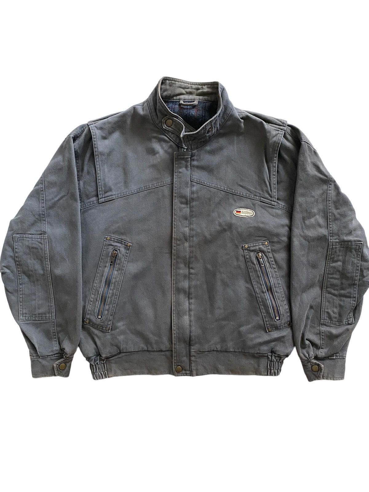 Vintage Vintage BULTEL DEUTSCHLAND BOMBER jacket design Rare Size US L / EU 52-54 / 3 - 1 Thumbnail