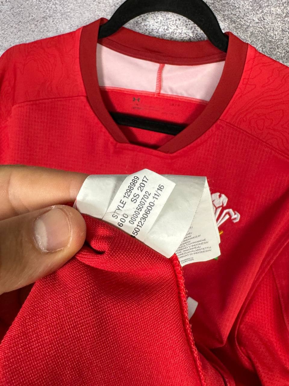 Under Armour Wales Rugby Jersey Home 2018 Under Armour Jersey Size US L / EU 52-54 / 3 - 11 Thumbnail