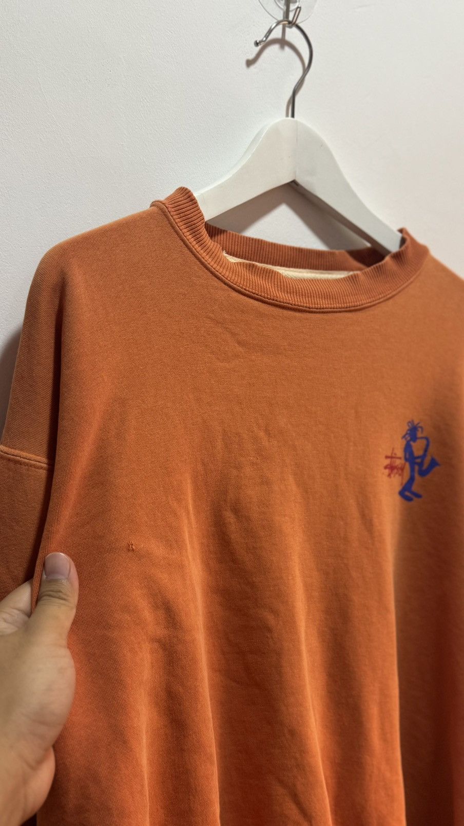 Stussy Vintage Stussy Saxophone Shadowman White Tag Size US L / EU 52-54 / 3 - 9 Thumbnail