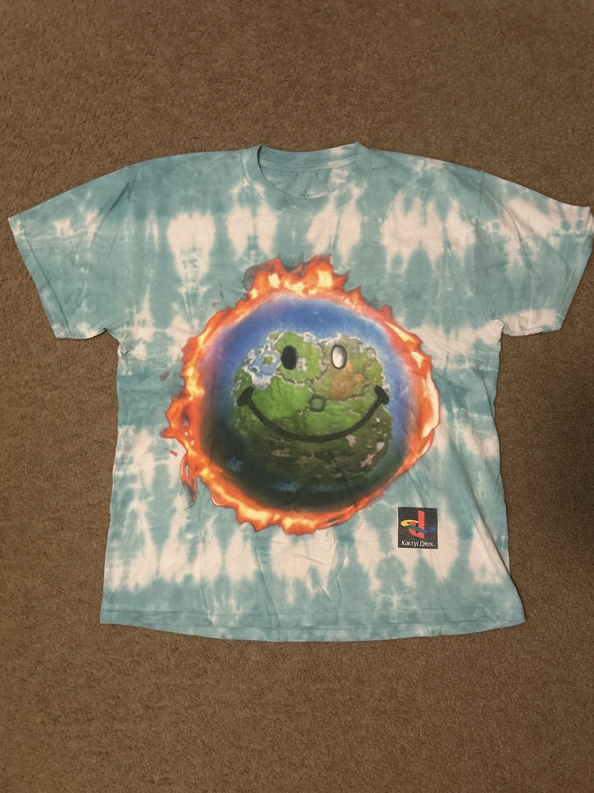 Travis Scott Cactus Jack Playstation Fortnite T-Shirt Size US L / EU 52-54 / 3 - 1 Thumbnail