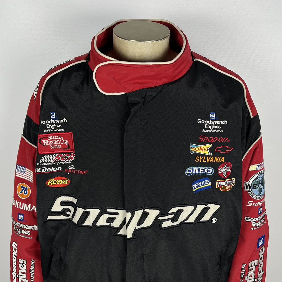Vintage Vintage Snap-on big logo rare racing jacket 90’s Size US L / EU 52-54 / 3 - 2 Thumbnail