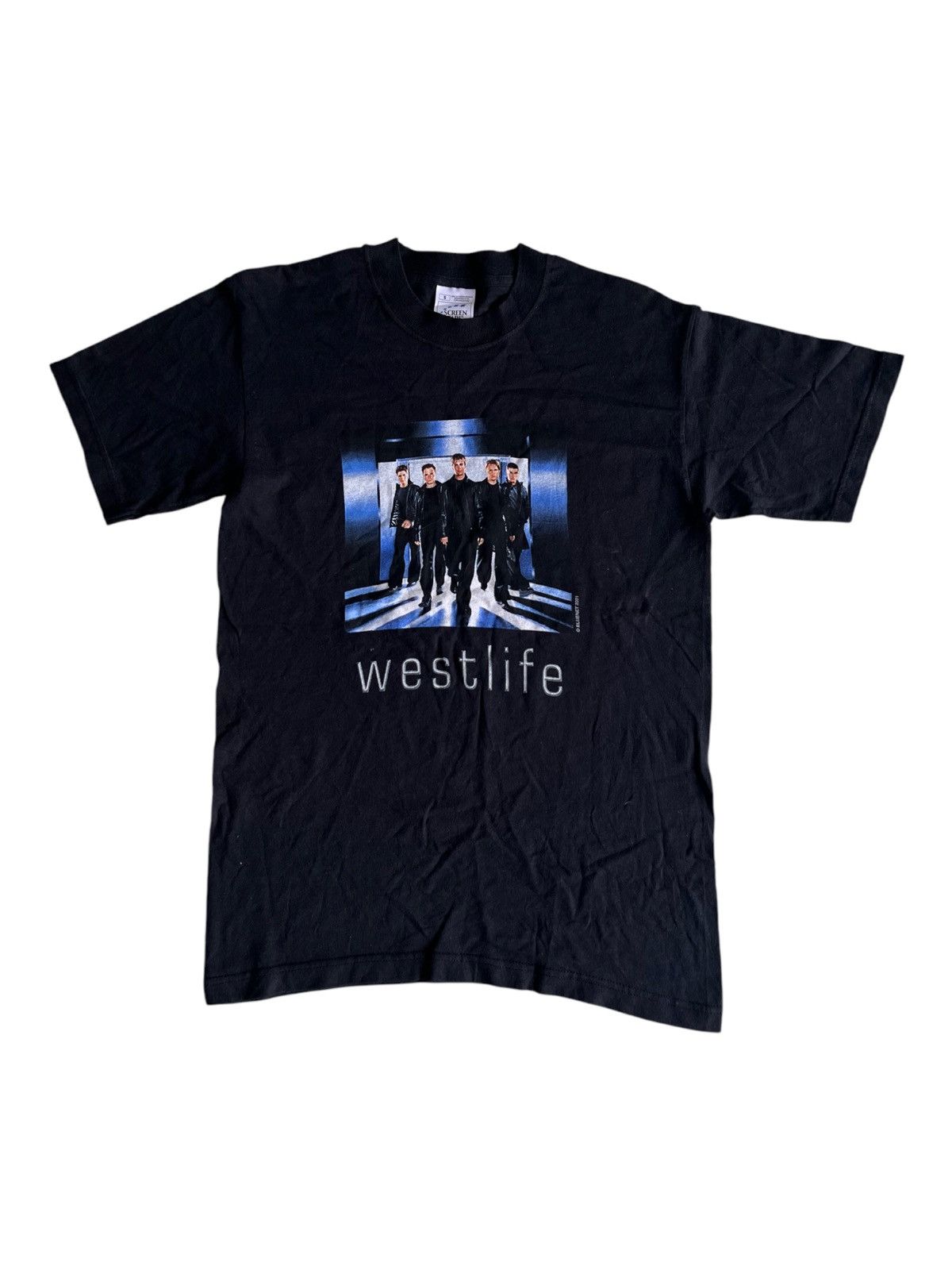 Band Tees × Vintage Vintage 2001 WESTLIFE Coast to Coast Nostalgic Tour Tees Size US S / EU 44-46 / 1 - 1 Thumbnail