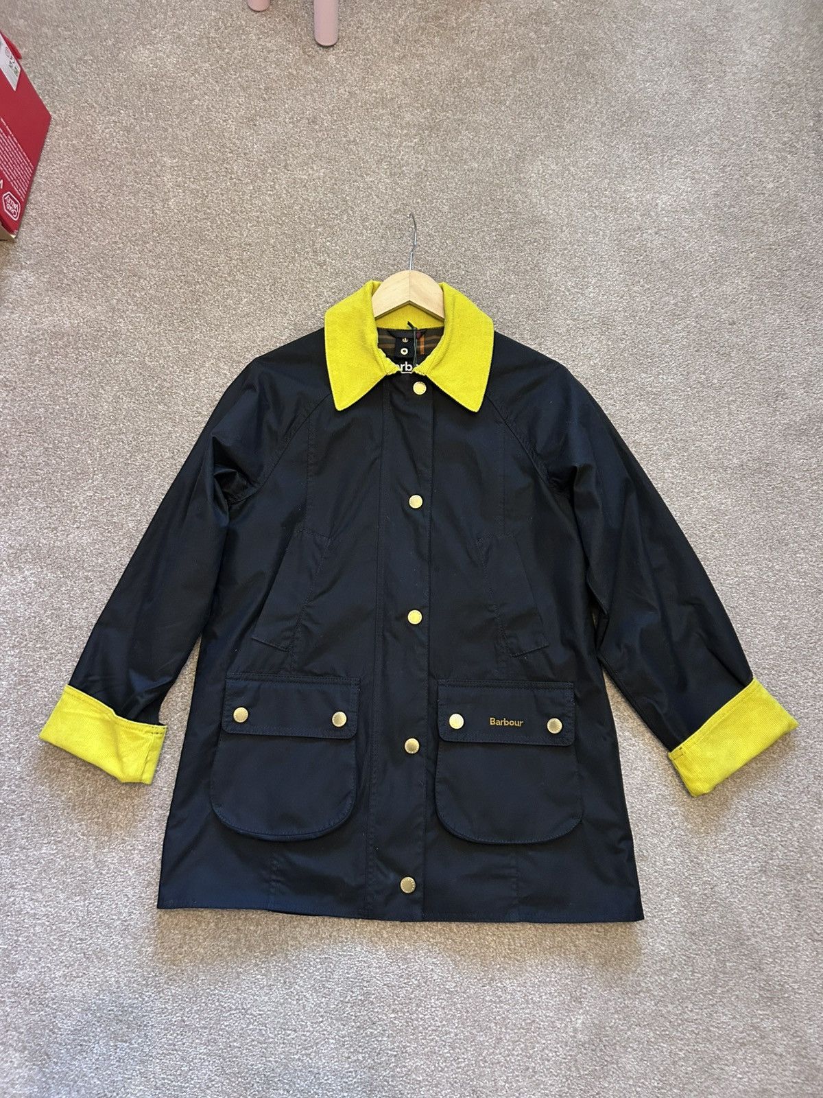 Barbour Ladies Barbour Wax Jacket Size S / US 4 / IT 40 - 1 Thumbnail