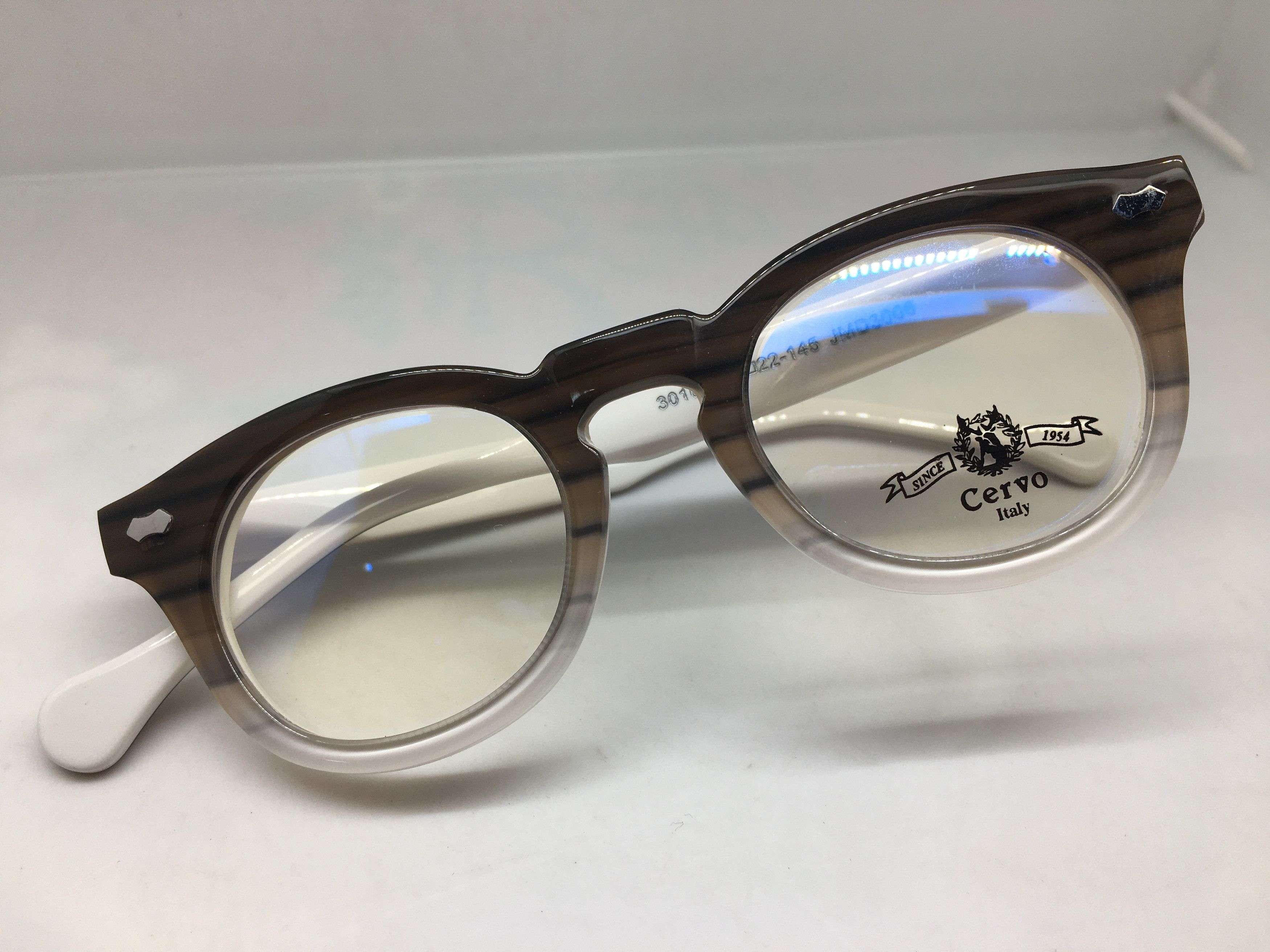 Other EYECRAFT 3016B Brown GREAT GATSBY Eyeglasses Frame Size ONE SIZE - 5 Thumbnail