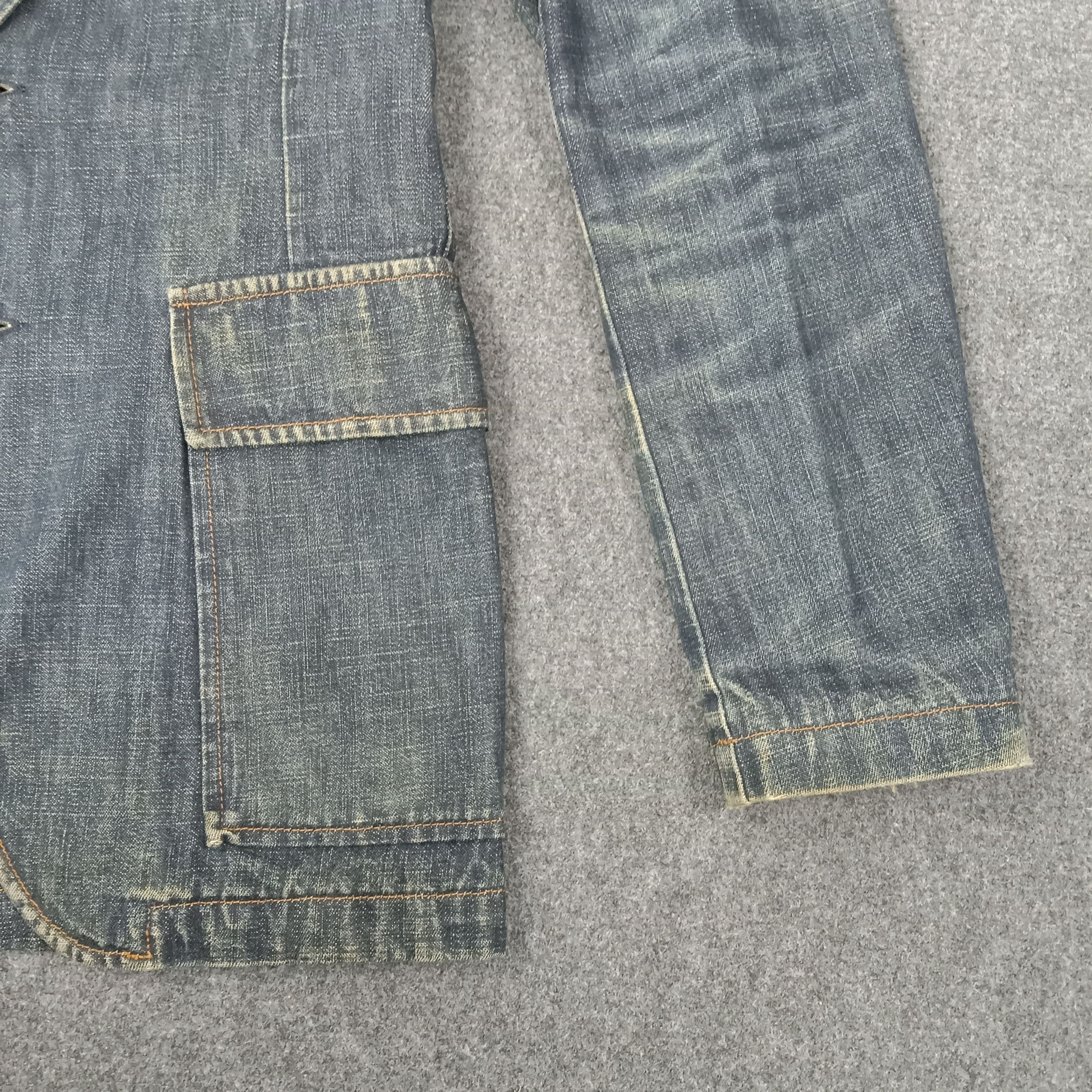 Miu Miu Miu Miu Italian Brand Denim Jacket C256N2 Size XS / US 0-2 / IT 36-38 - 4 Thumbnail