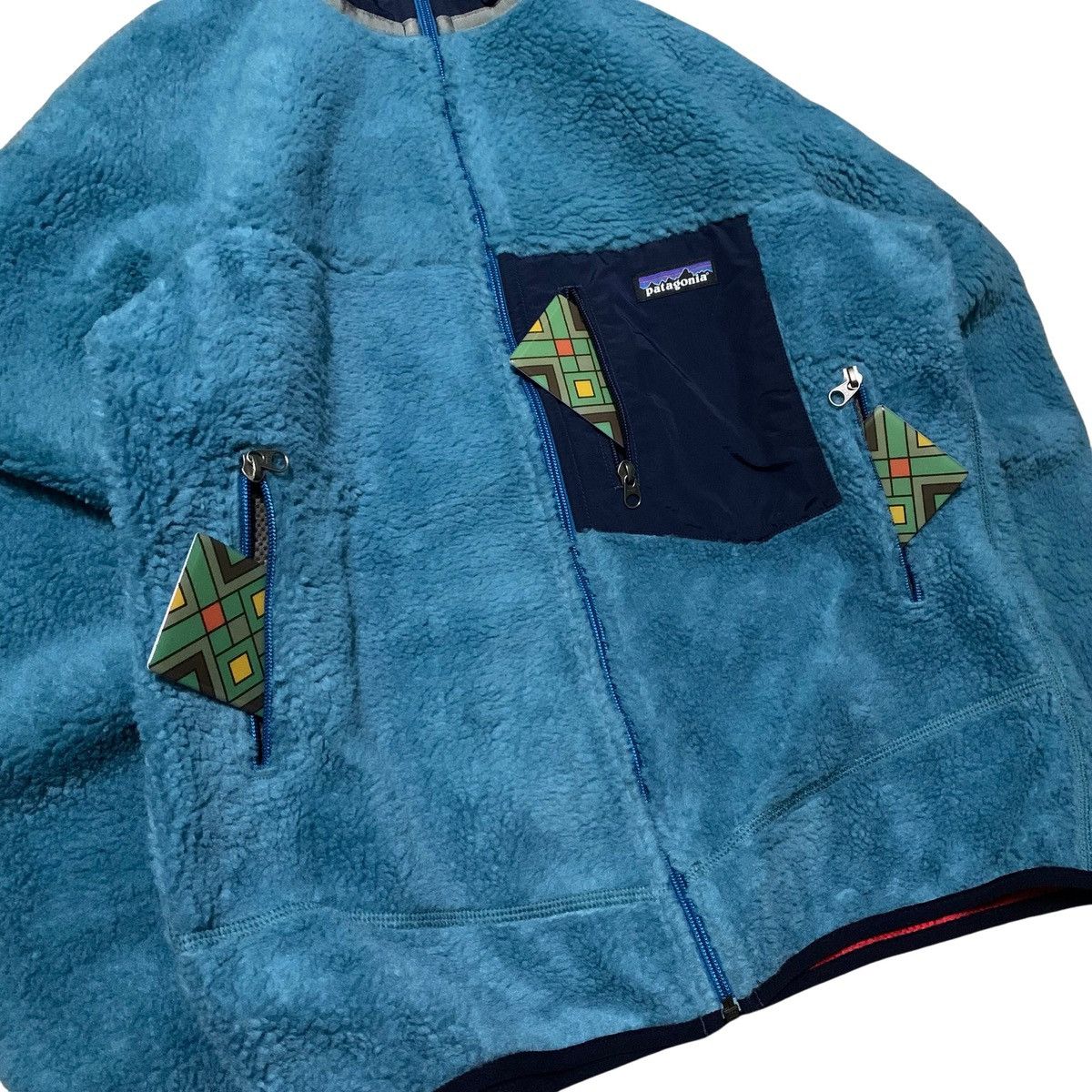 Patagonia Patagonia Classic Retro-X Underwater Blue Deep Pile Fleece Size US S / EU 44-46 / 1 - 4 Thumbnail