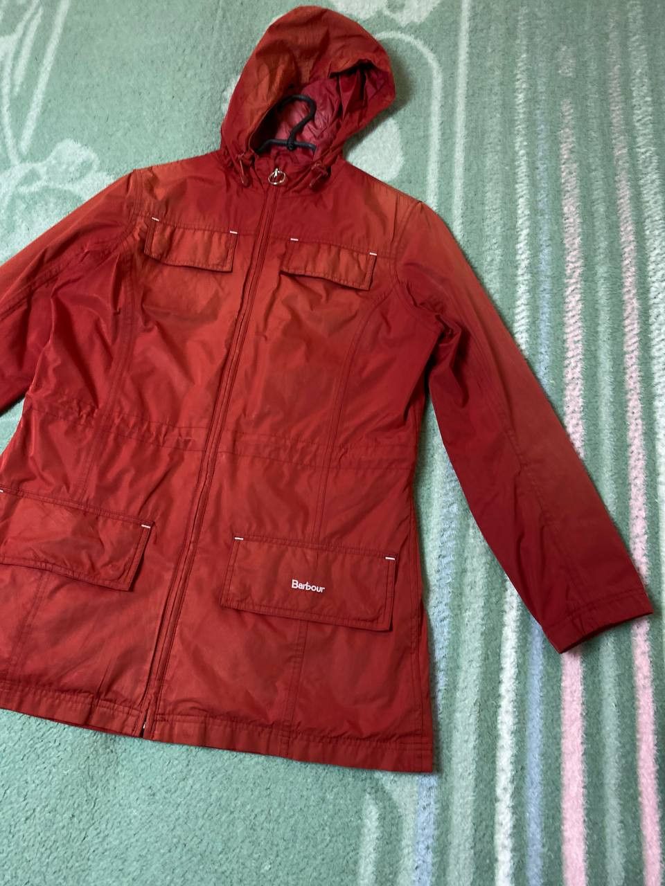 Barbour Barobur quilted women LONG jacket elegant Size M / US 6-8 / IT 42-44 - 6 Thumbnail
