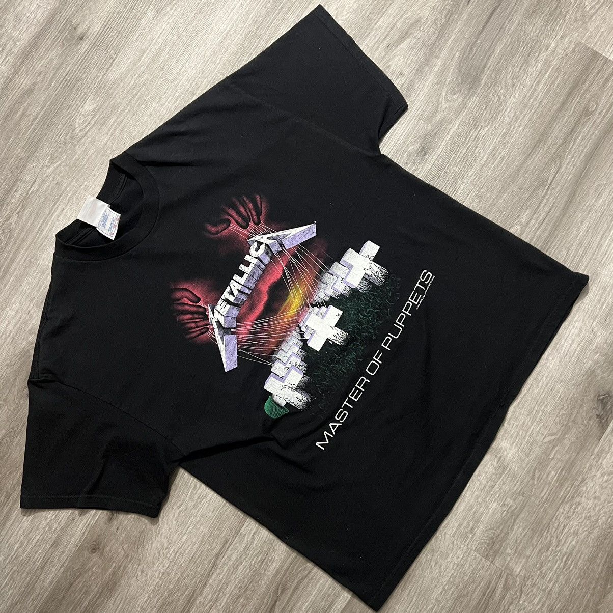Metallica × Vintage Vintage Metallica Master Of Puppets T-Shirt Size US XL / EU 56 / 4 - 1 Thumbnail