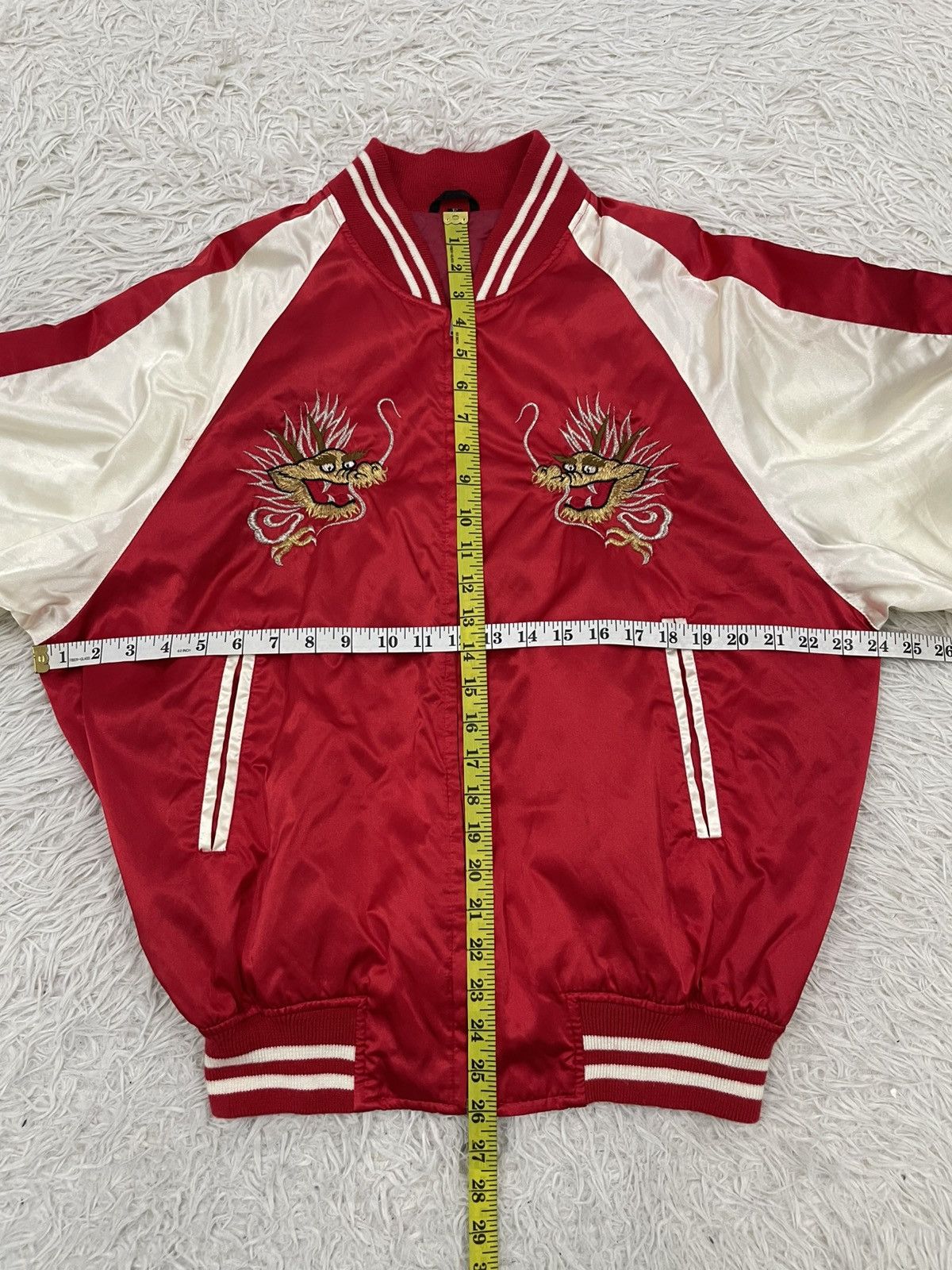 Japanese Brand Japan Dragon Embroidered Sukajan Jacket Size US L / EU 52-54 / 3 - 11 Thumbnail