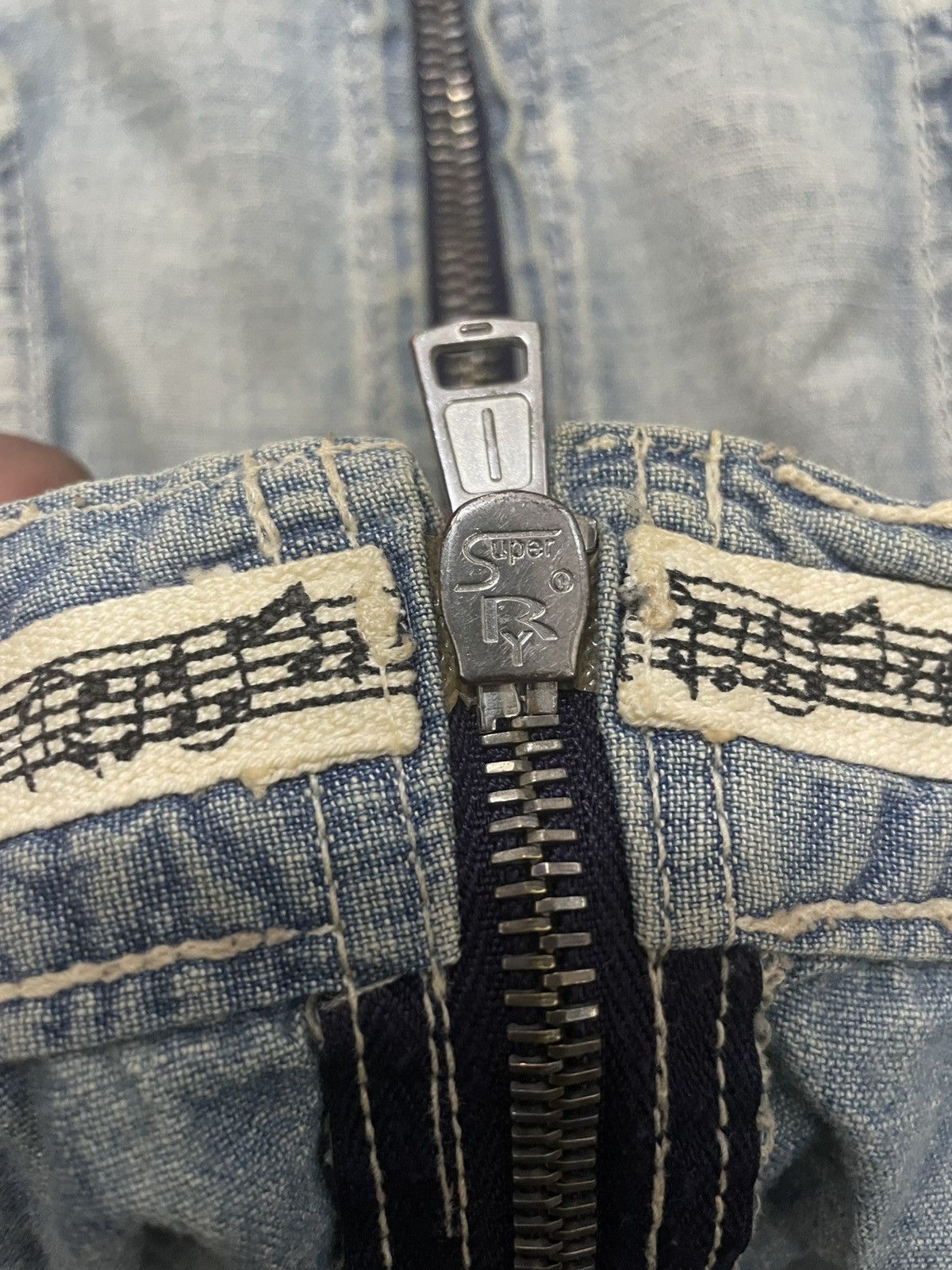 Number (N)ine Number(N)ine Denim Zip Up Jacket Size US M / EU 48-50 / 2 - 6 Thumbnail