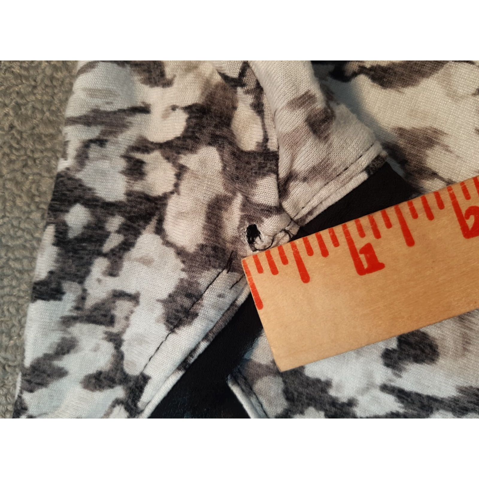 Vintage VINTAGE Simply Vera-Vera Wang Womens Top S Long Sleeve Black and white shirt Size S / US 4 / IT 40 - 4 Thumbnail
