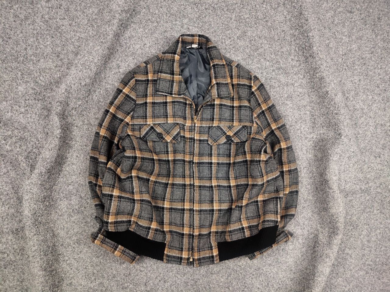 Japanese Brand Iris Japan Vintage 90's Wool Blend Check Cropped Jacket Size S / US 4 / IT 40 - 2 Thumbnail