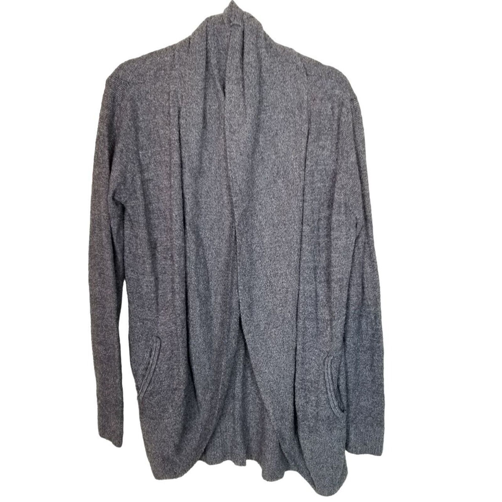 Dreamville Barefoot Dreams Womens CozyChic Lite Circle Cardigan Sweater Size L / US 10 / IT 46 - 2 Thumbnail