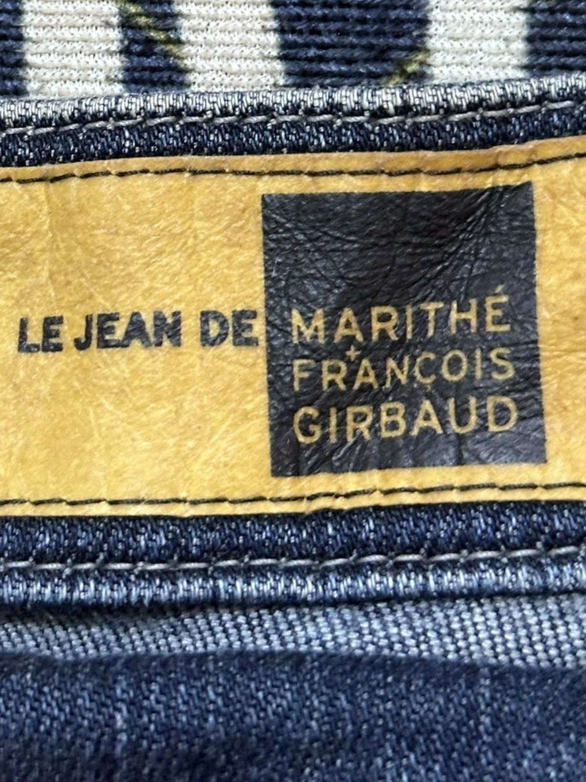 Marithe + Francois Girbaud Vintage Le Jean De Marithe Francois Girbaud Mudwash Denim Size US 30 / EU 46 - 6 Thumbnail
