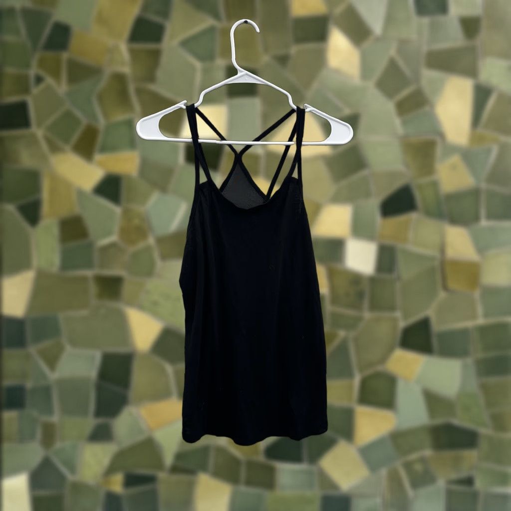 Old Navy Old Navy Tank Top Womens XS Black Halter Go-Dry Active Shirt Sleeveless Brief Casual Summer Women’s Regular Fit Size XS / US 0-2 / IT 36-38 - 1 Thumbnail