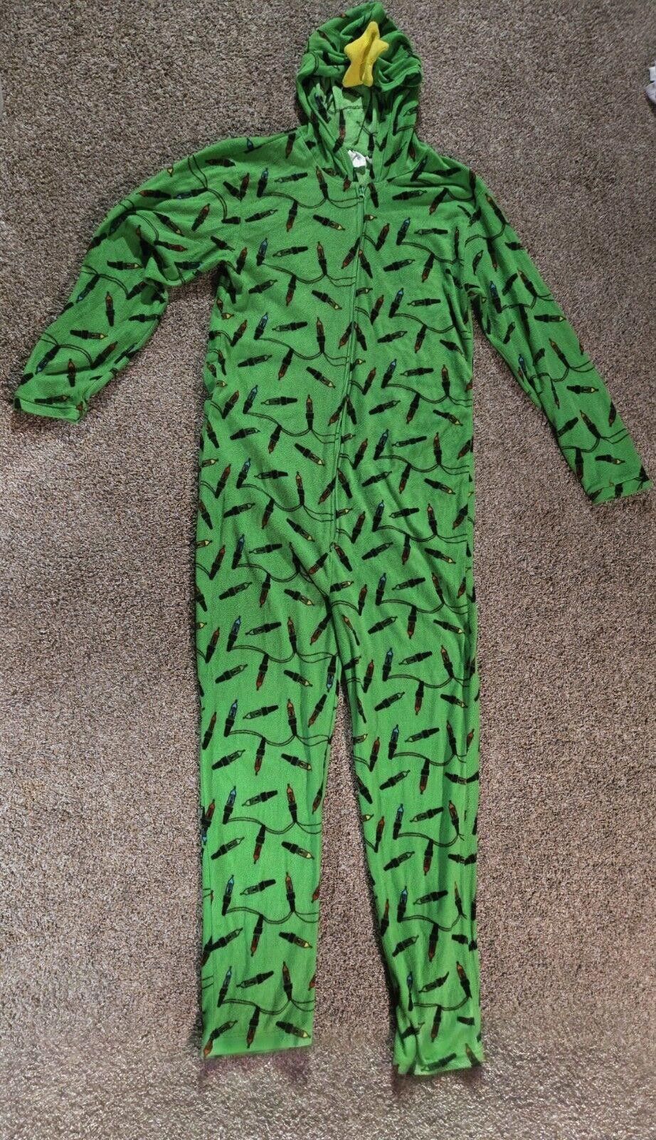 Designer Bioworld Christmas Tree One Piece Pajama Size Extra Large Size ONE SIZE - 1 Thumbnail
