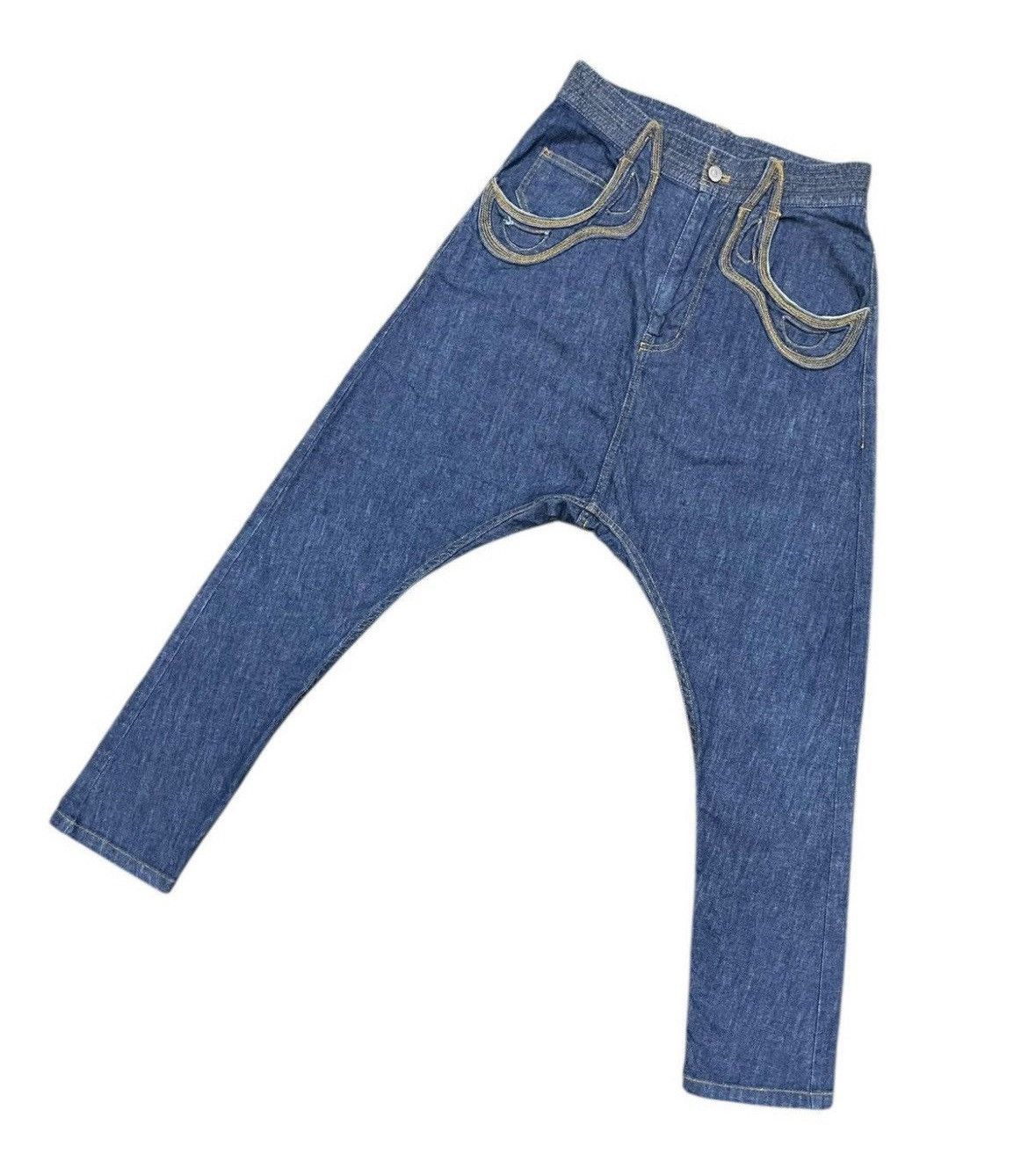 Tsumori Chisato Drop Crotch Tsumori Chisato Jeans Size 29" - 2 Thumbnail