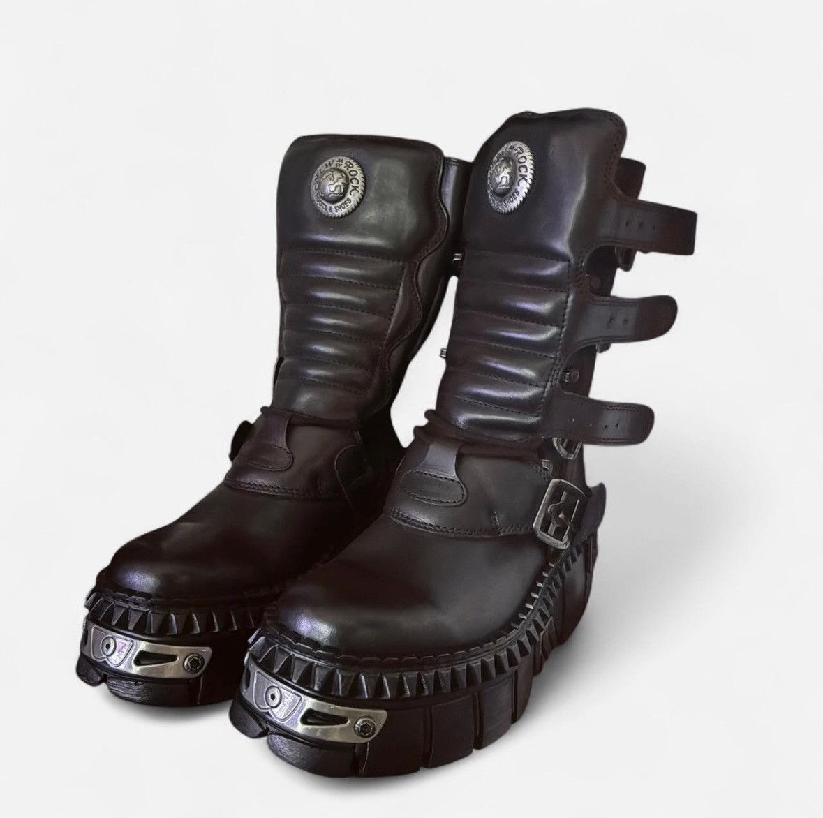New Rock New Rock Reactor High Boots Size US 9 / EU 42 - 2 Thumbnail