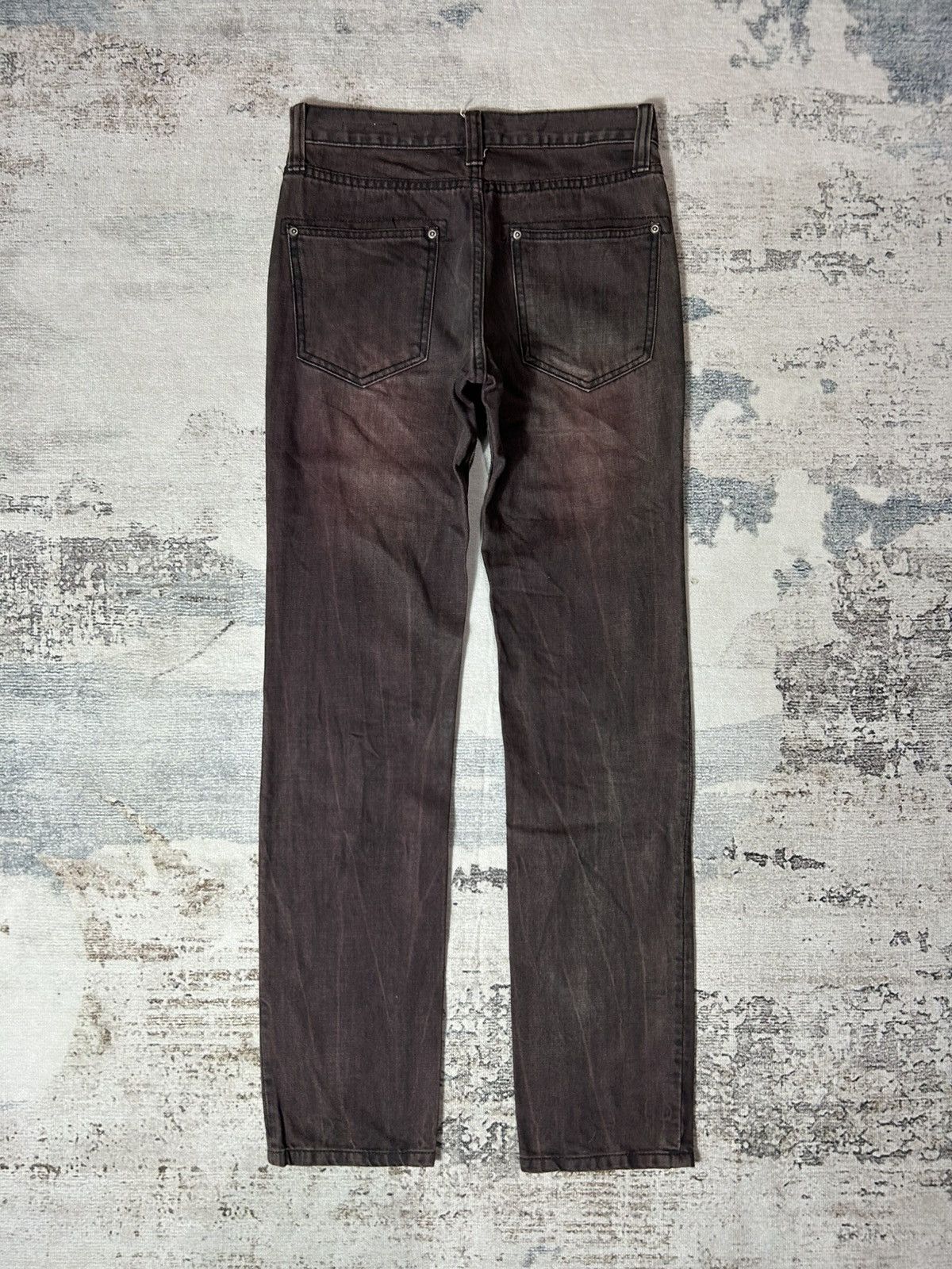 semanticdesign 2000s Semantic Design Purple Dark Jeans Size US 29 - 2 Thumbnail