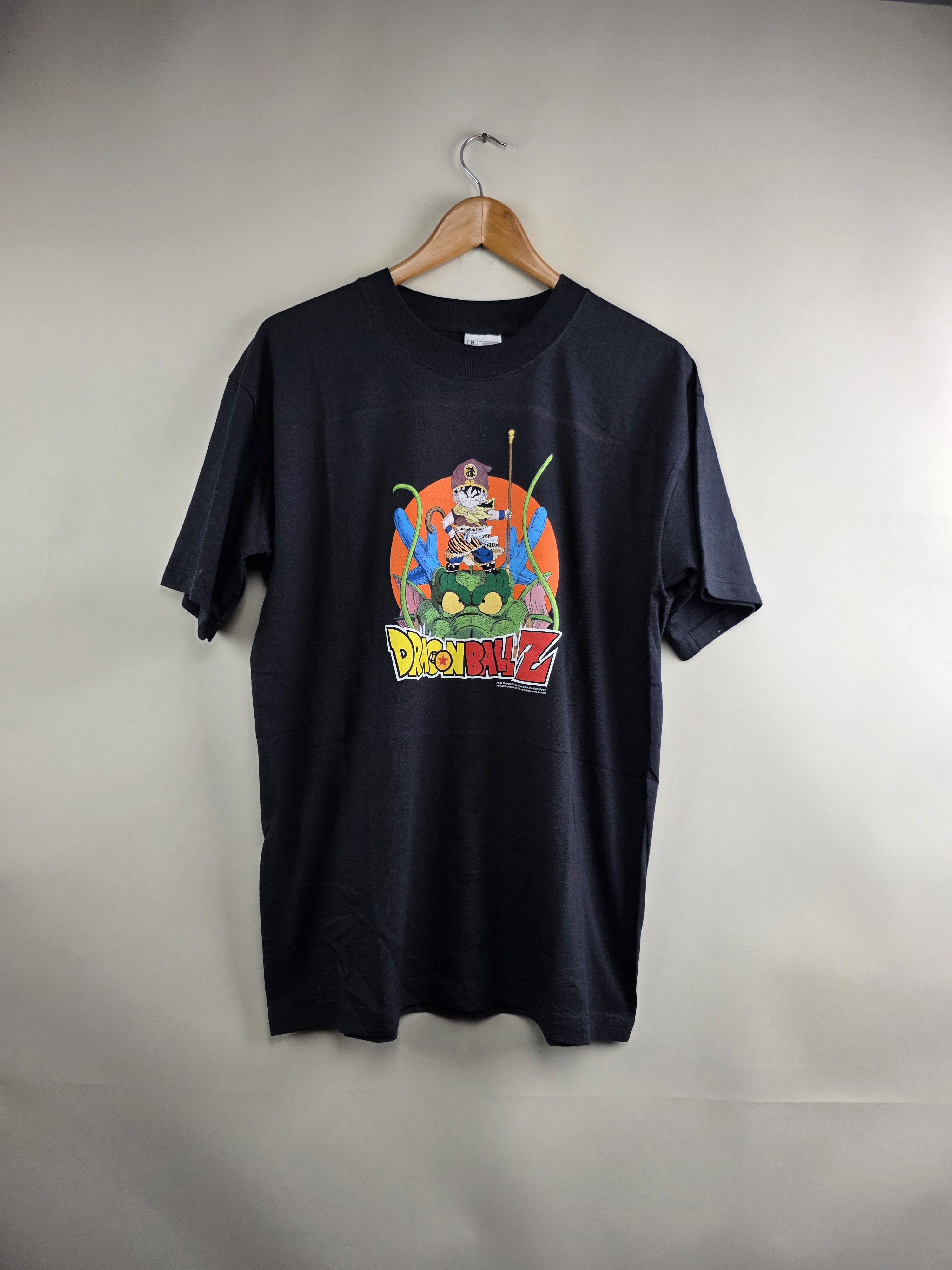 Anime × Japanese Brand × Vintage 90s Dragon Ball Z Goku Shenron Anime Tee M 22" 29" Size US L / EU 52-54 / 3 - 6 Thumbnail