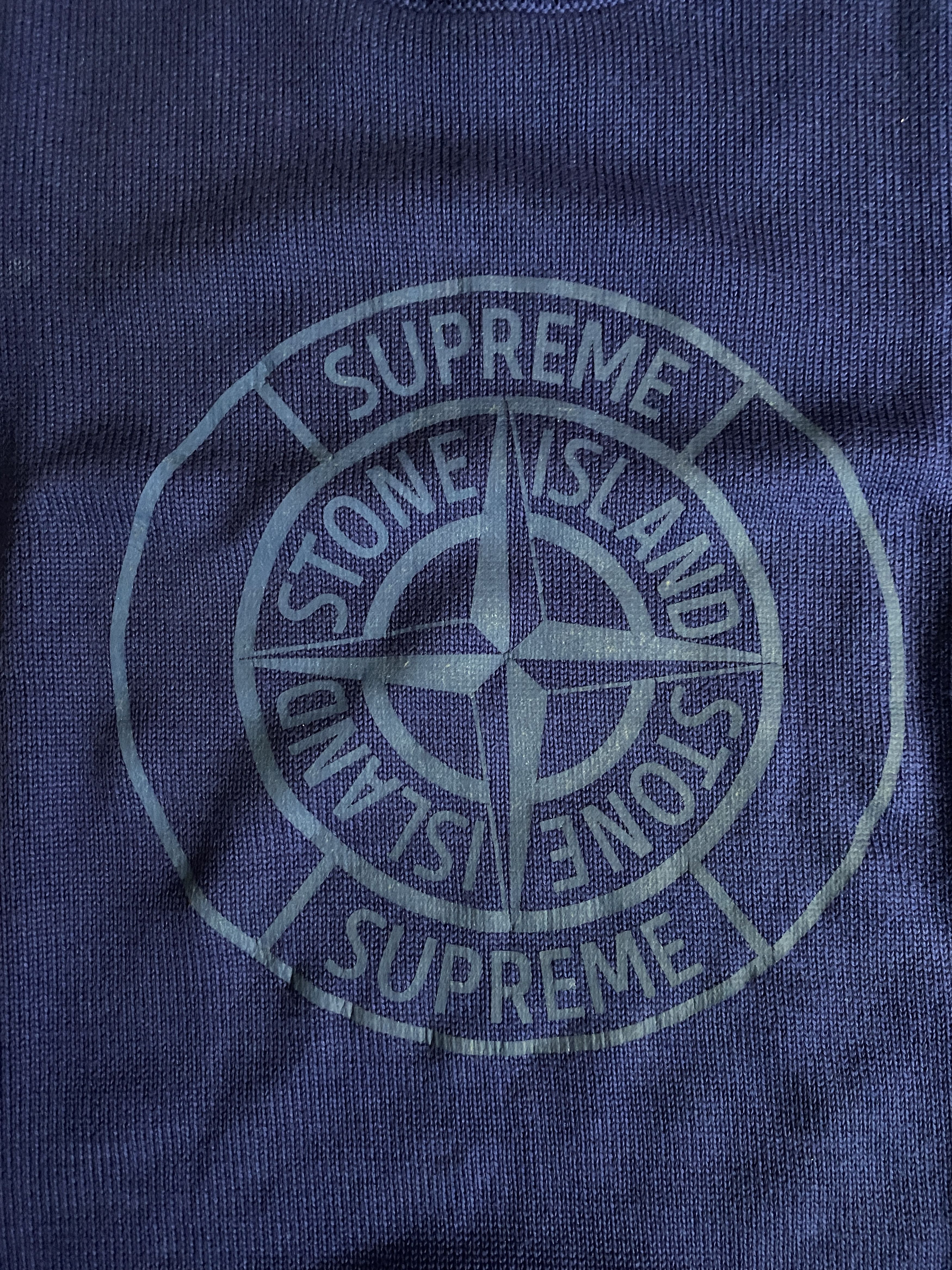 Stone Island × Supreme Reflective Compass Sweater SS16 Size US S / EU 44-46 / 1 - 3 Thumbnail