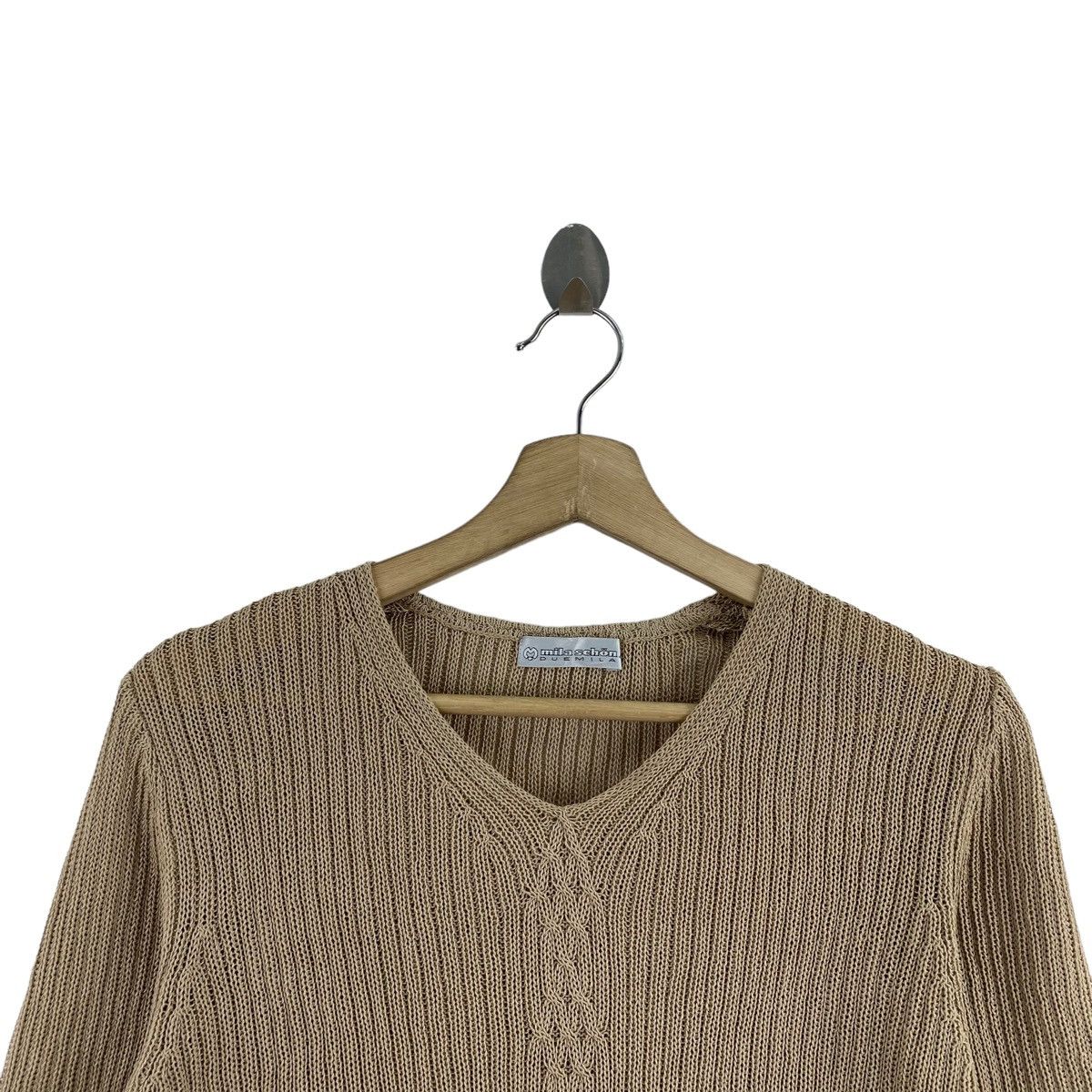 Mila Schon MILA SCHON Duemila Italian Designer Knitwear Style Brown Size S / US 4 / IT 40 - 2 Thumbnail