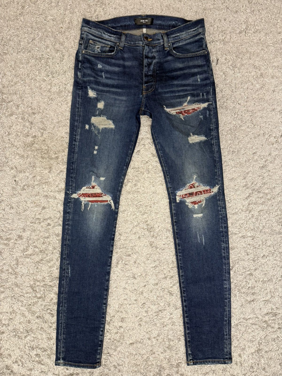 Amiri Mx 1 Indigo | Grailed