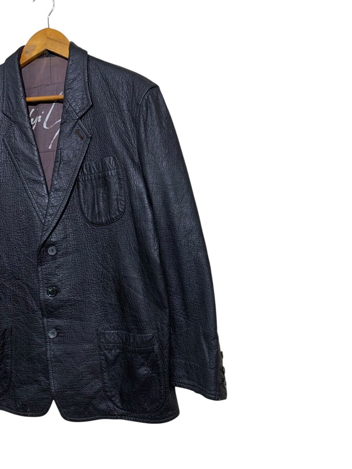 Yohji Yamamoto 🔥RARE VTG AW82 YOHJI YAMAMOTO CAPYBARA LEATHER JACKET Size US M / EU 48-50 / 2 - 5 Thumbnail