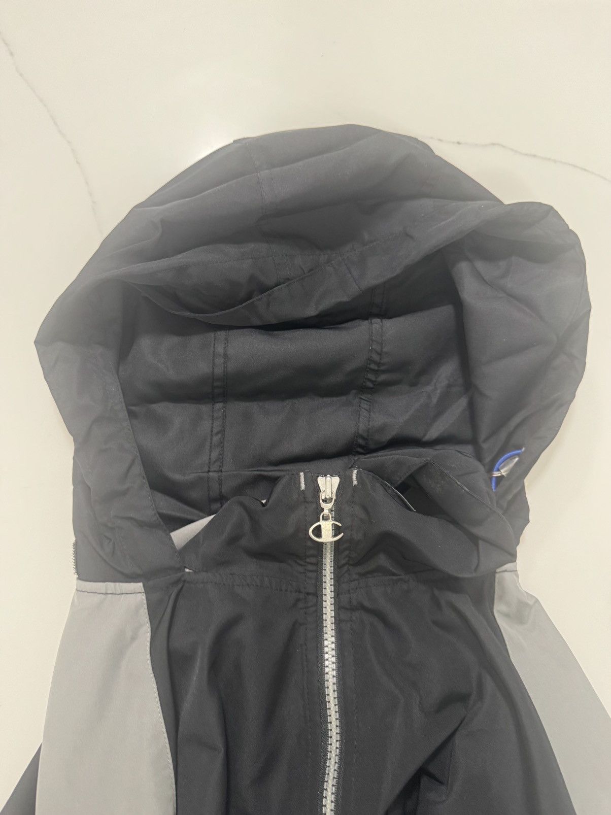 Champion Y2K Champion Warm Up Windbreaker Jacket 🏁 Size US L / EU 52-54 / 3 - 6 Thumbnail