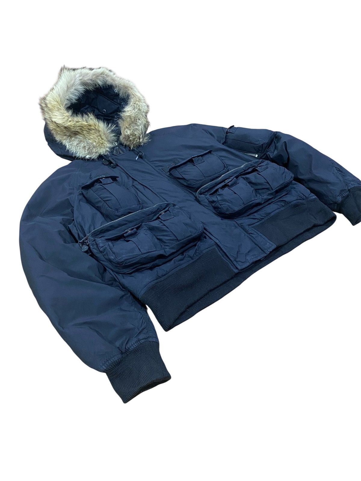 Polo Ralph Lauren Rare Polo Ralph Lauren Military Puffer Coyote Bomber Jacket Size US M / EU 48-50 / 2 - 6 Thumbnail