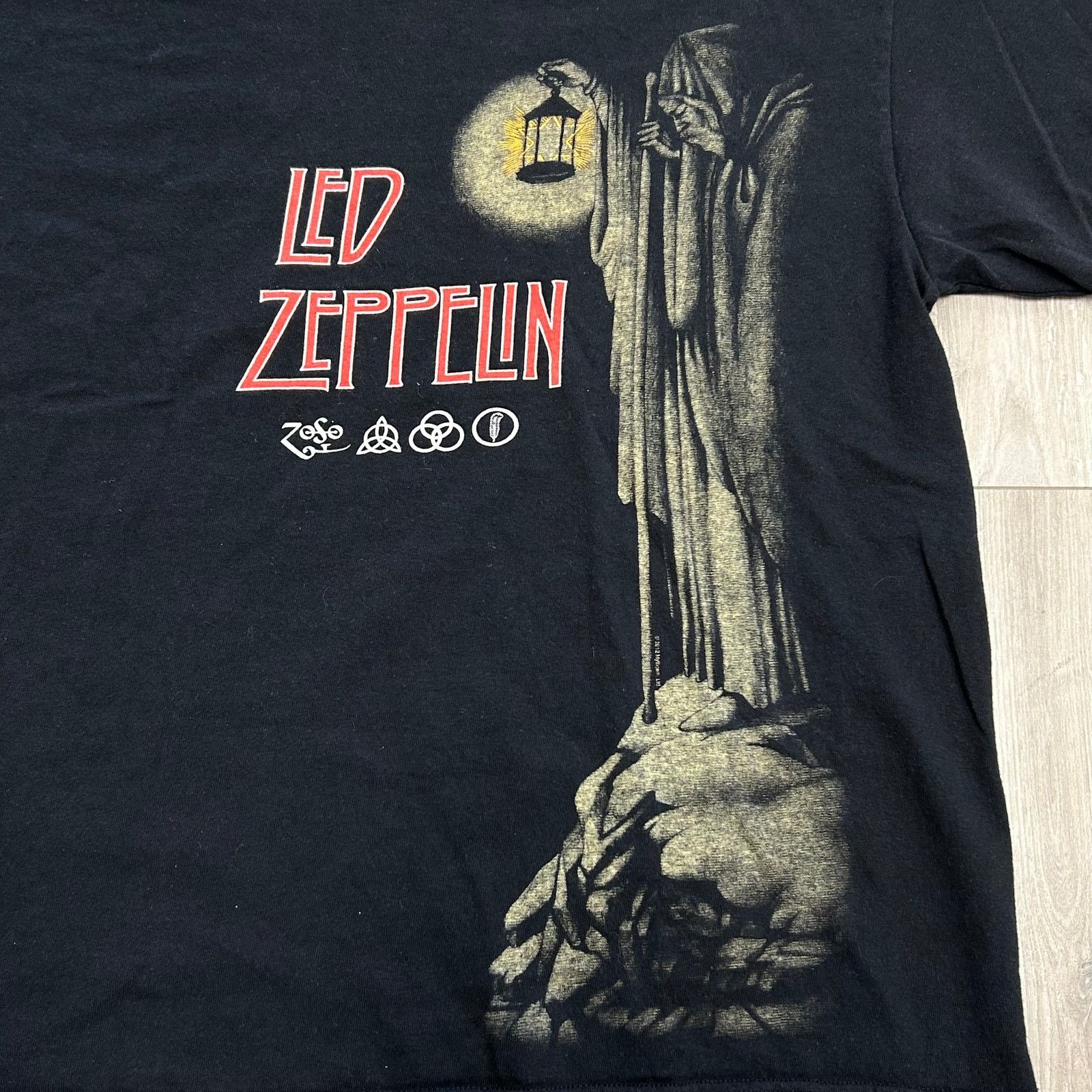 Vintage Led Zeppelin The Hermit Album Cover Band Tee T Shirt size XL Size US XL / EU 56 / 4 - 3 Thumbnail