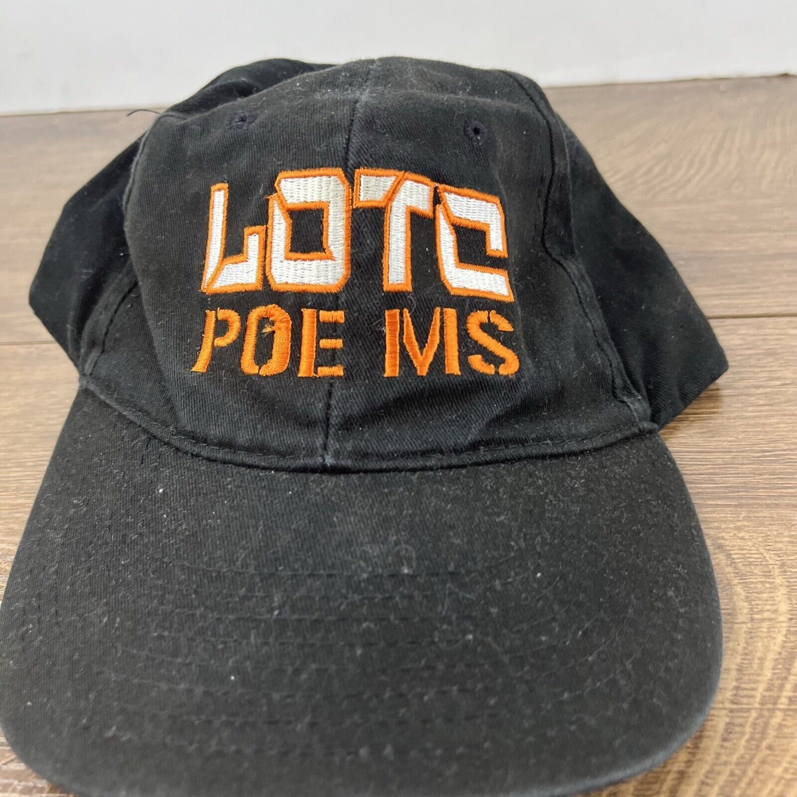 Other Lotc Poe MS Hat Black Cap Adjustable Hat Black Adult Fit Hat Size ONE SIZE - 7 Thumbnail