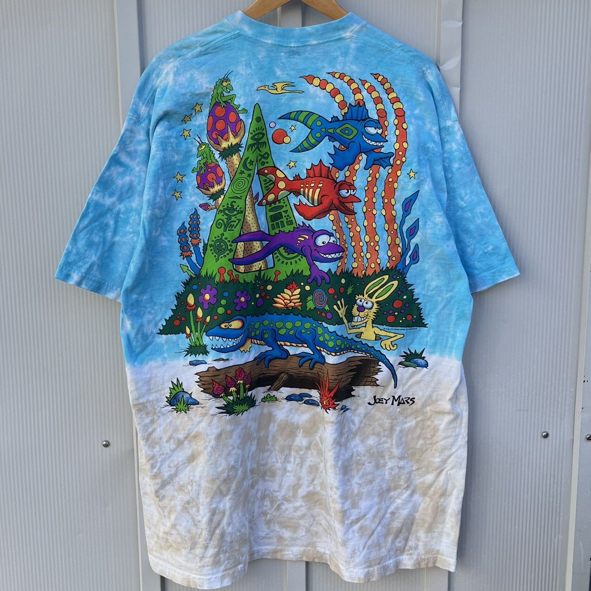 Liquid Blue × Vintage Late 90’s Joey Mars x Liquid Blue Paleon Ocean Tee XXL Size US XXL / EU 58 / 5 - 5 Thumbnail