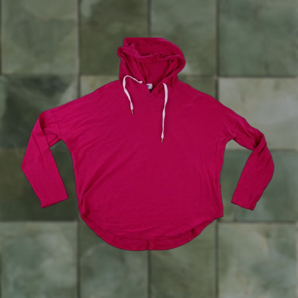 Old Navy VINTAGE Old Navy Sweatshirt Women's Pink Pullover M Lightweight Cozy 90s Classic Dolman Sleeve Size M / US 6-8 / IT 42-44 - 1 Thumbnail