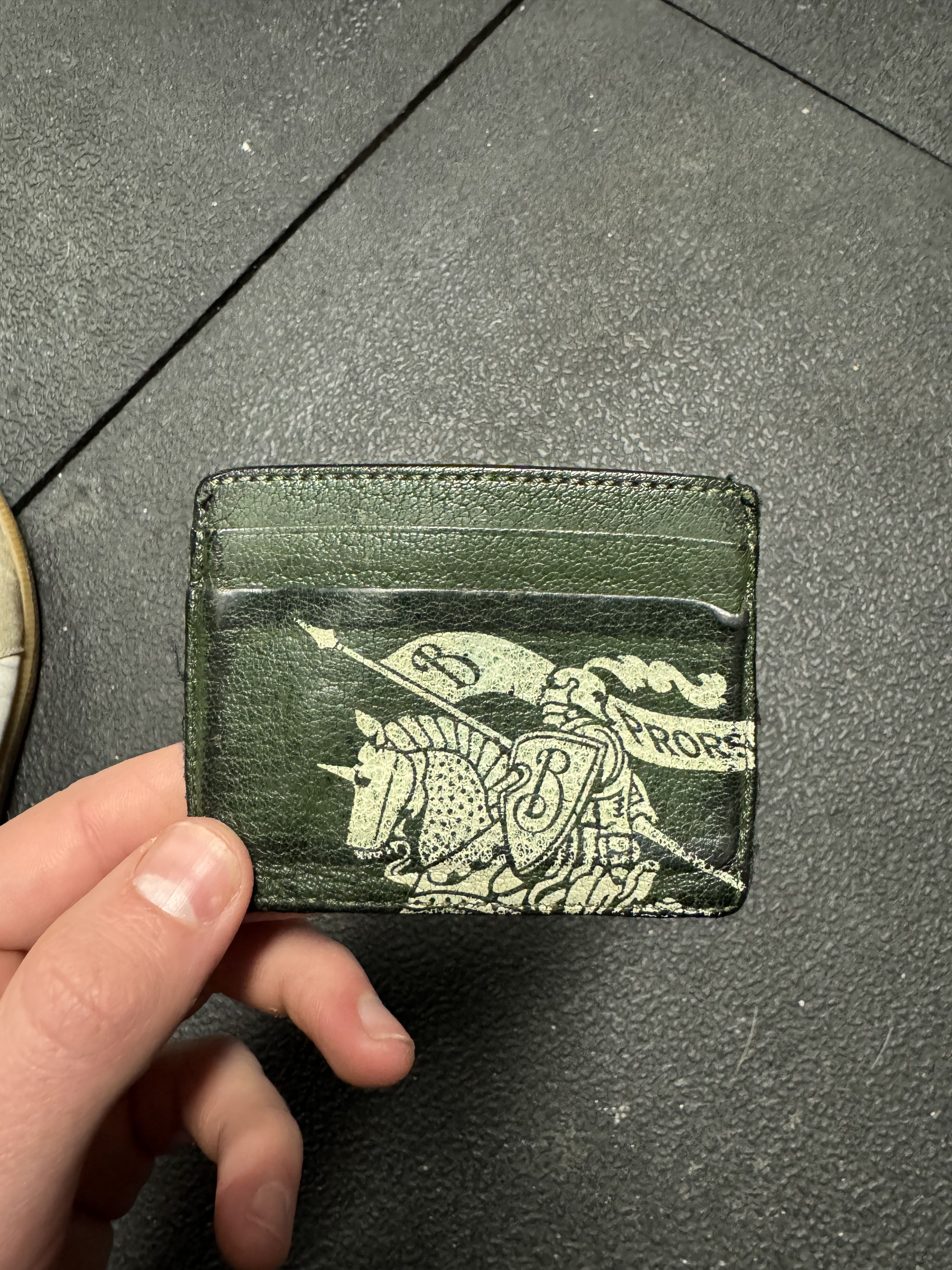 Burberry Burberry Two Tone Rare Card Holder/Wallet Size ONE SIZE - 2 Thumbnail