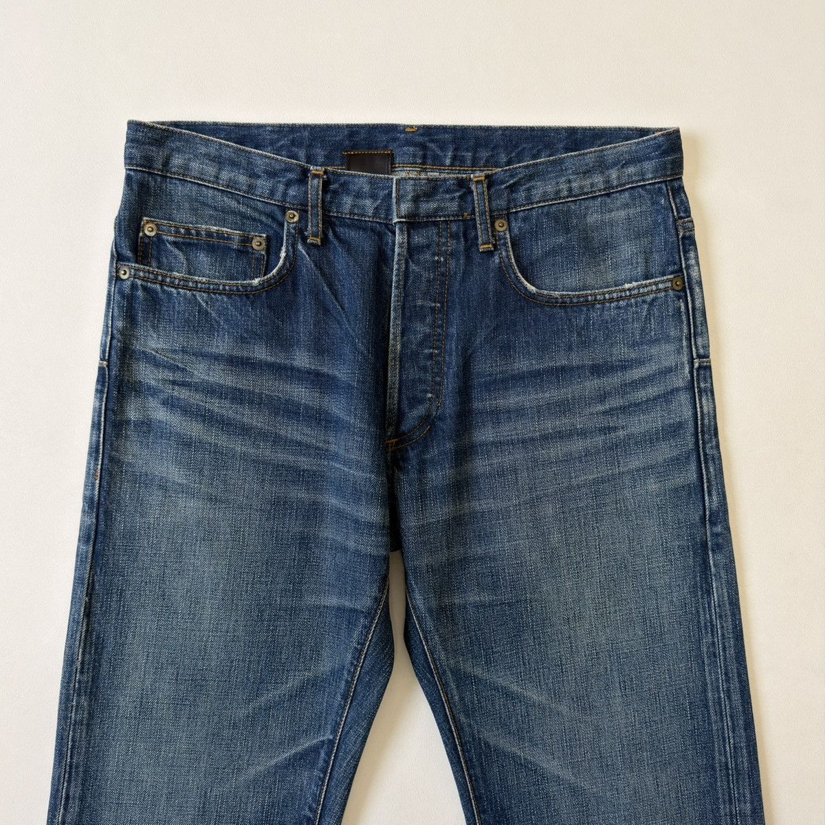 Dior S/S 03 21cm Blue MIJ Clawmark Jeans Size US 30 / EU 46 - 5 Thumbnail