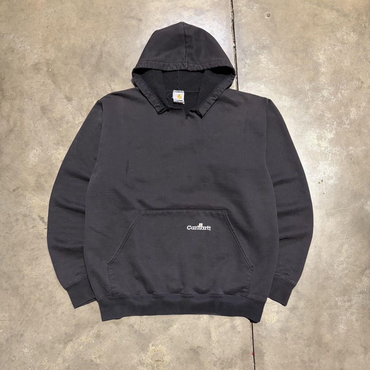 Carhartt Vintage Carhartt Hoodie Sweatshirt Faded Distressed 90s USA Size US L / EU 52-54 / 3 - 13 Thumbnail