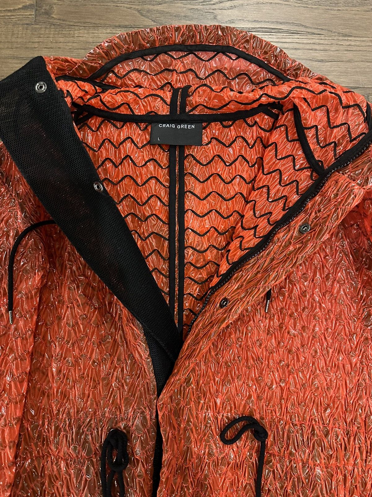 Craig Green Craig green plastic elastic runway fishtail parka Size US L / EU 52-54 / 3 - 3 Thumbnail