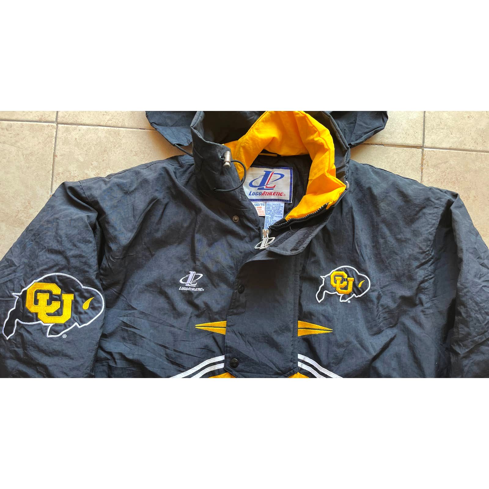 Logo Athletic RARE CU Buffaloes 90s Deion puffer jacket XL Colorado Buffs Size US XL / EU 56 / 4 - 4 Thumbnail