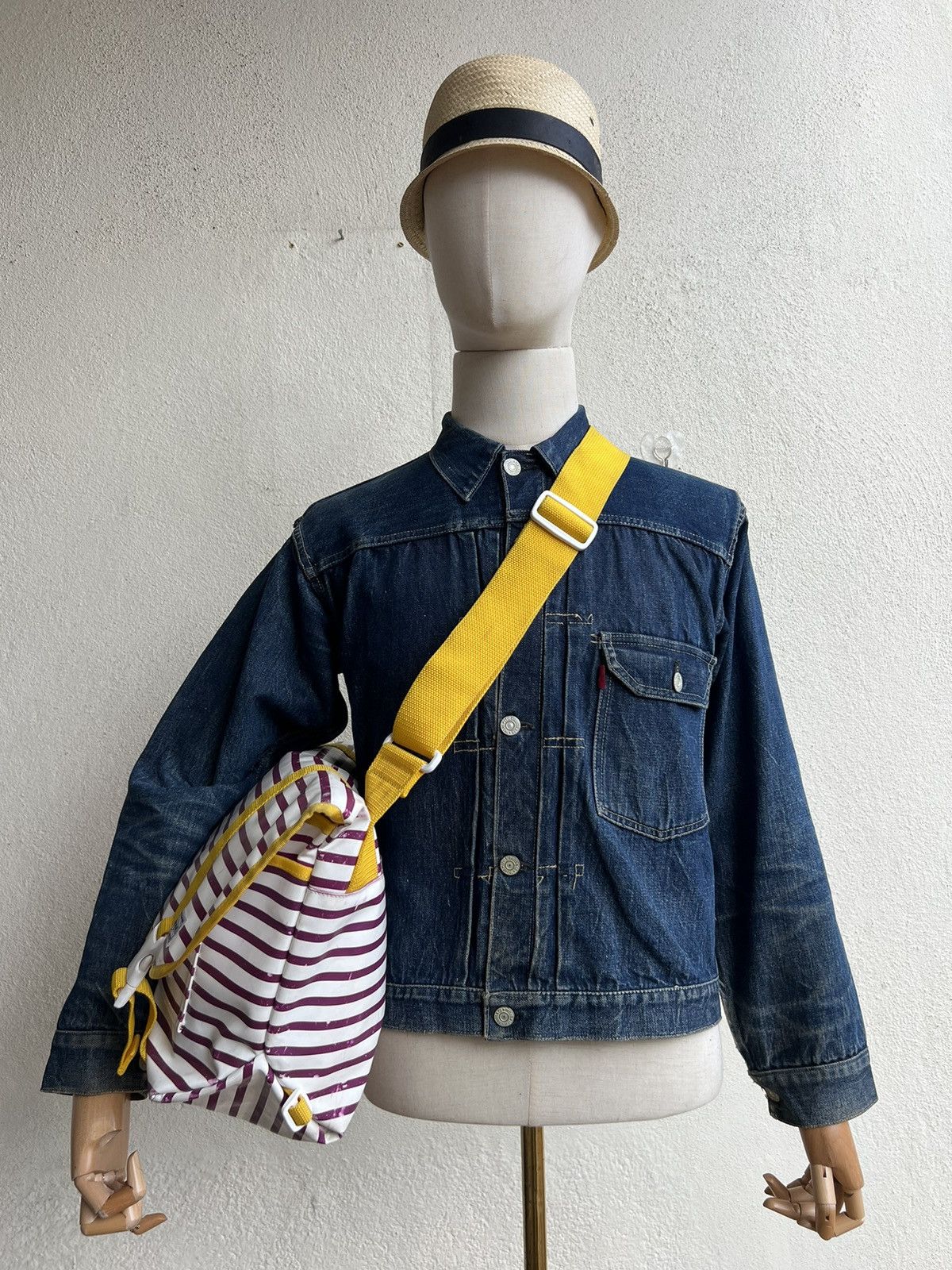 Porter VTG Porter by Yoshida X Headporter Distress Messenger Bag Size ONE SIZE - 22 Thumbnail