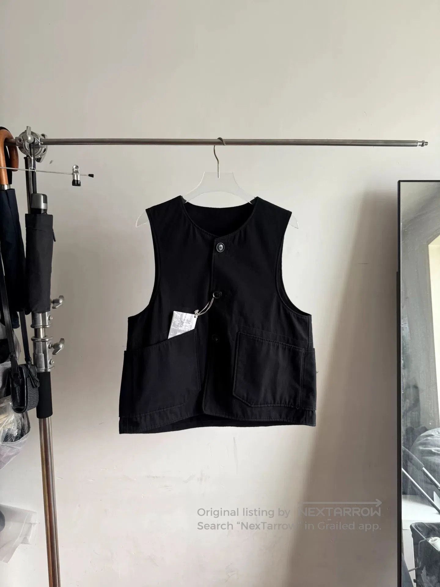 Engineered Garments Engineered Garments Black Vest Hoodie. Size US M / EU 48-50 / 2 - 4 Thumbnail