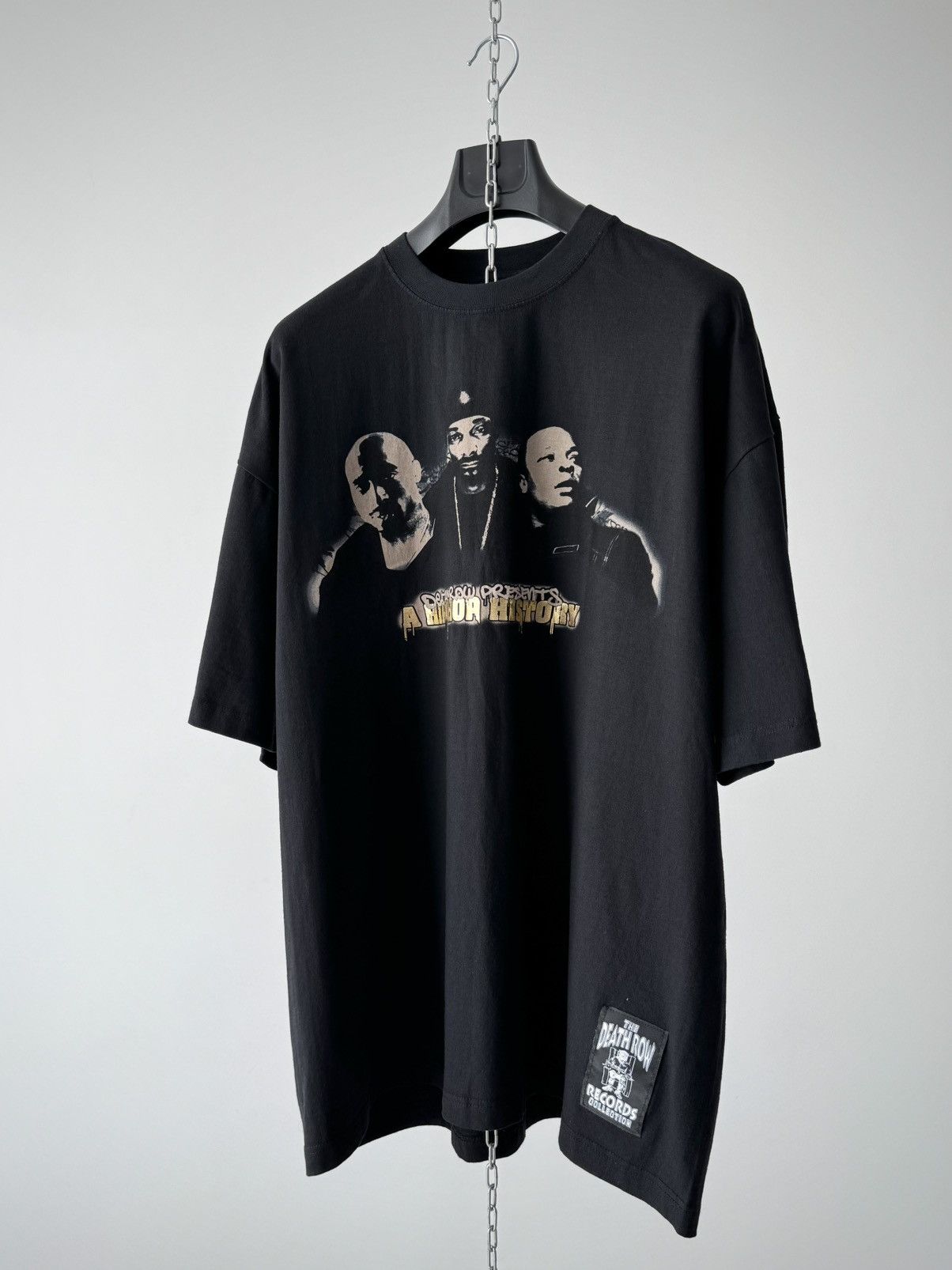 Vintage 2005 Death Row Records 'Hip Hop History' Rap T-Shirt