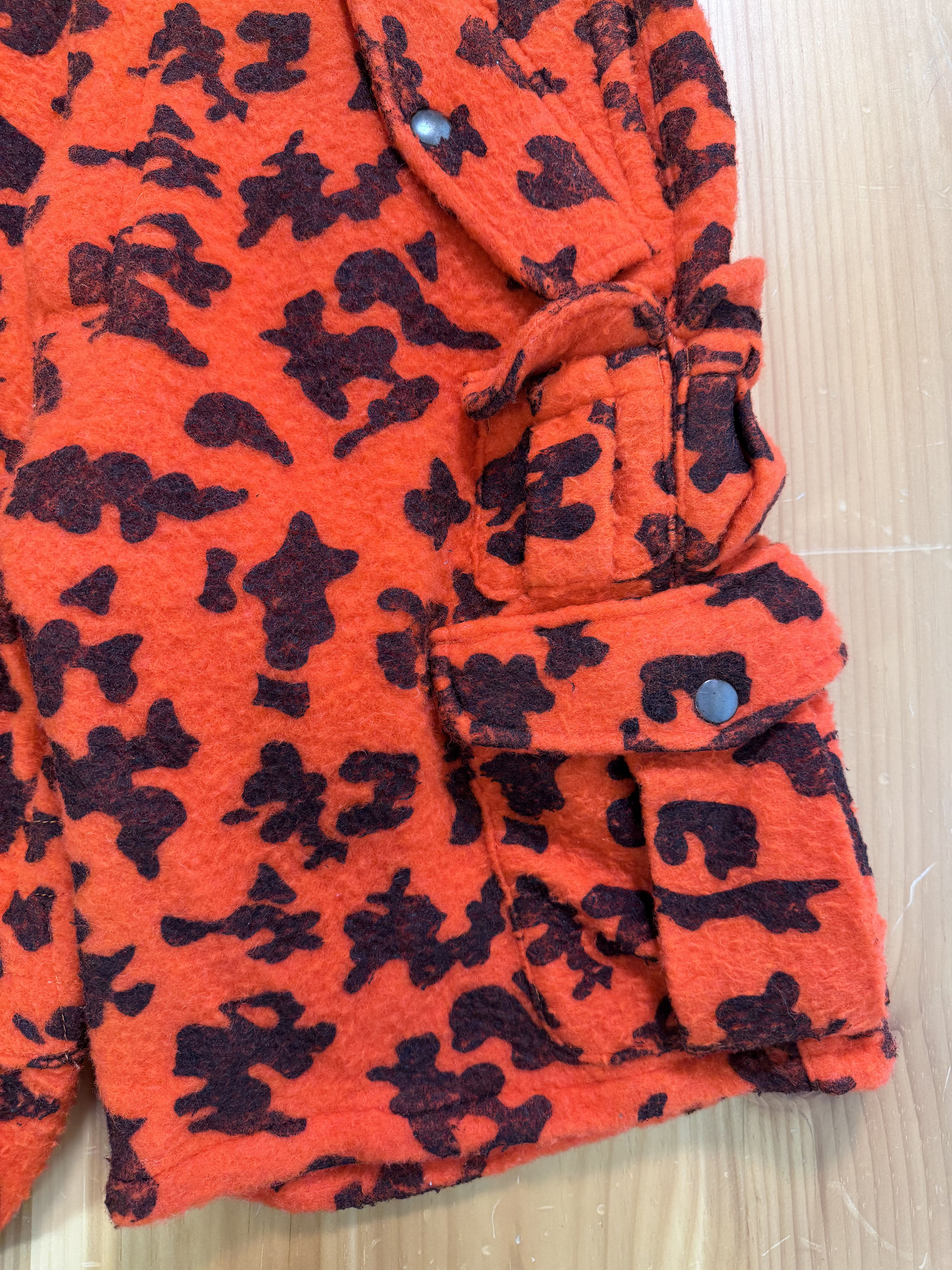 ERL ERL Wool Camo Shorts Orange Quilt Size US 34 / EU 50 - 2 Thumbnail