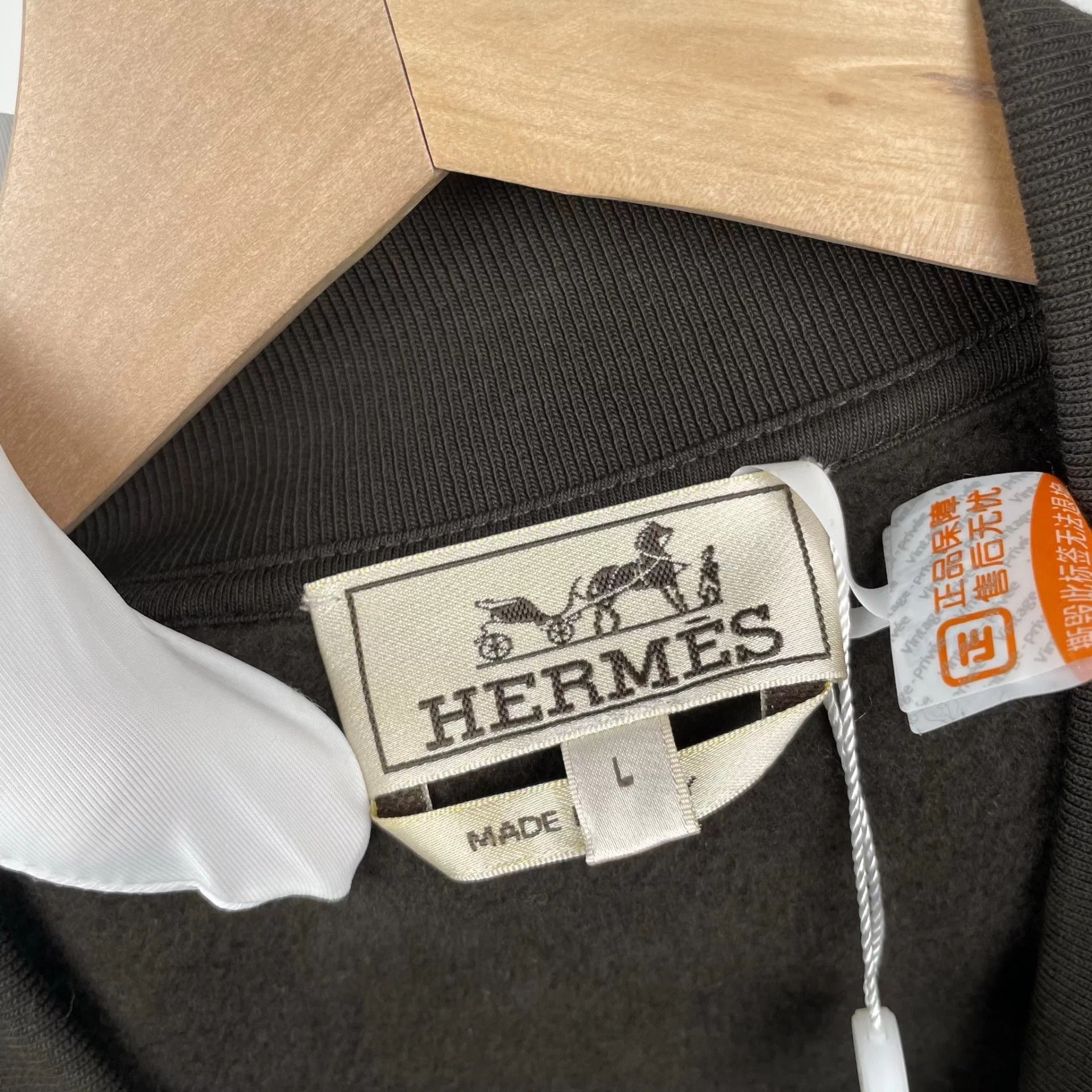 Hermes Hermes Men's Fall/Winter New Baseball Jacket Size US L / EU 52-54 / 3 - 4 Thumbnail