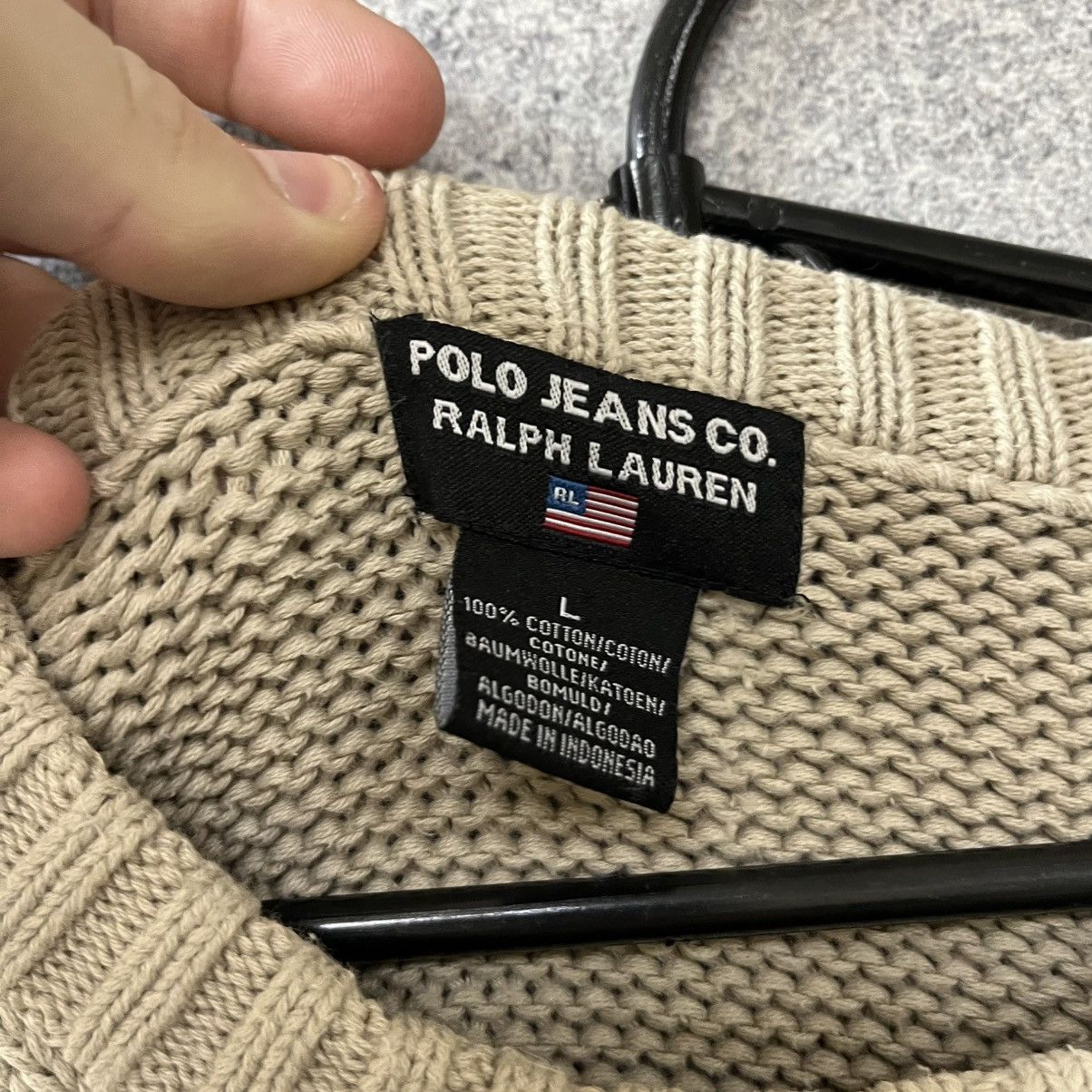 Polo Ralph Lauren Polo Ralph Lauren Sweater USA flag vintage Size US L / EU 52-54 / 3 - 9 Thumbnail
