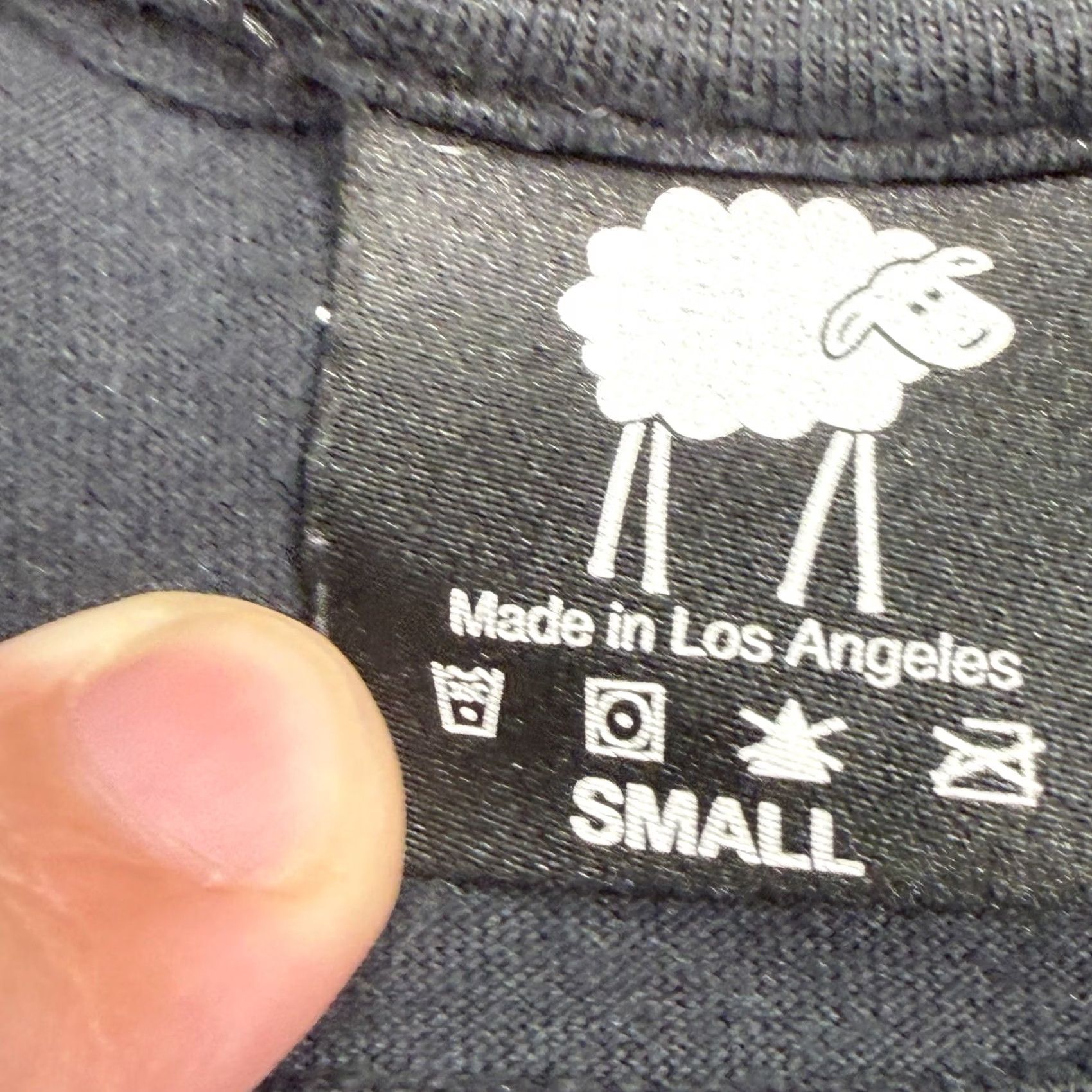 Logo 7 SheepeyRace Shirt Mens S Black Men Graphic Tee Crew Neck Sheep Logo Size US S / EU 44-46 / 1 - 5 Thumbnail